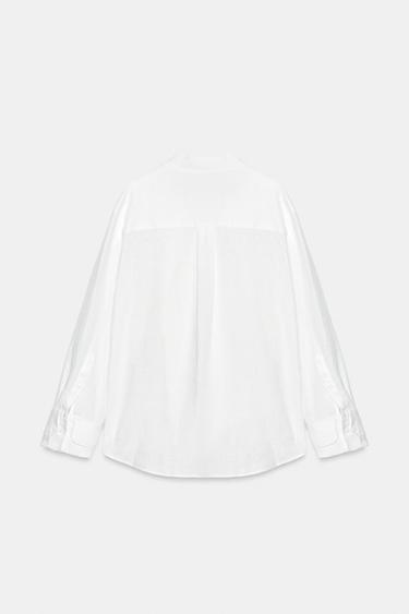 CHEMISE BRANDENBOURGS 100% LIN ZW COLLECTION - Blanc de Zara - Image 5