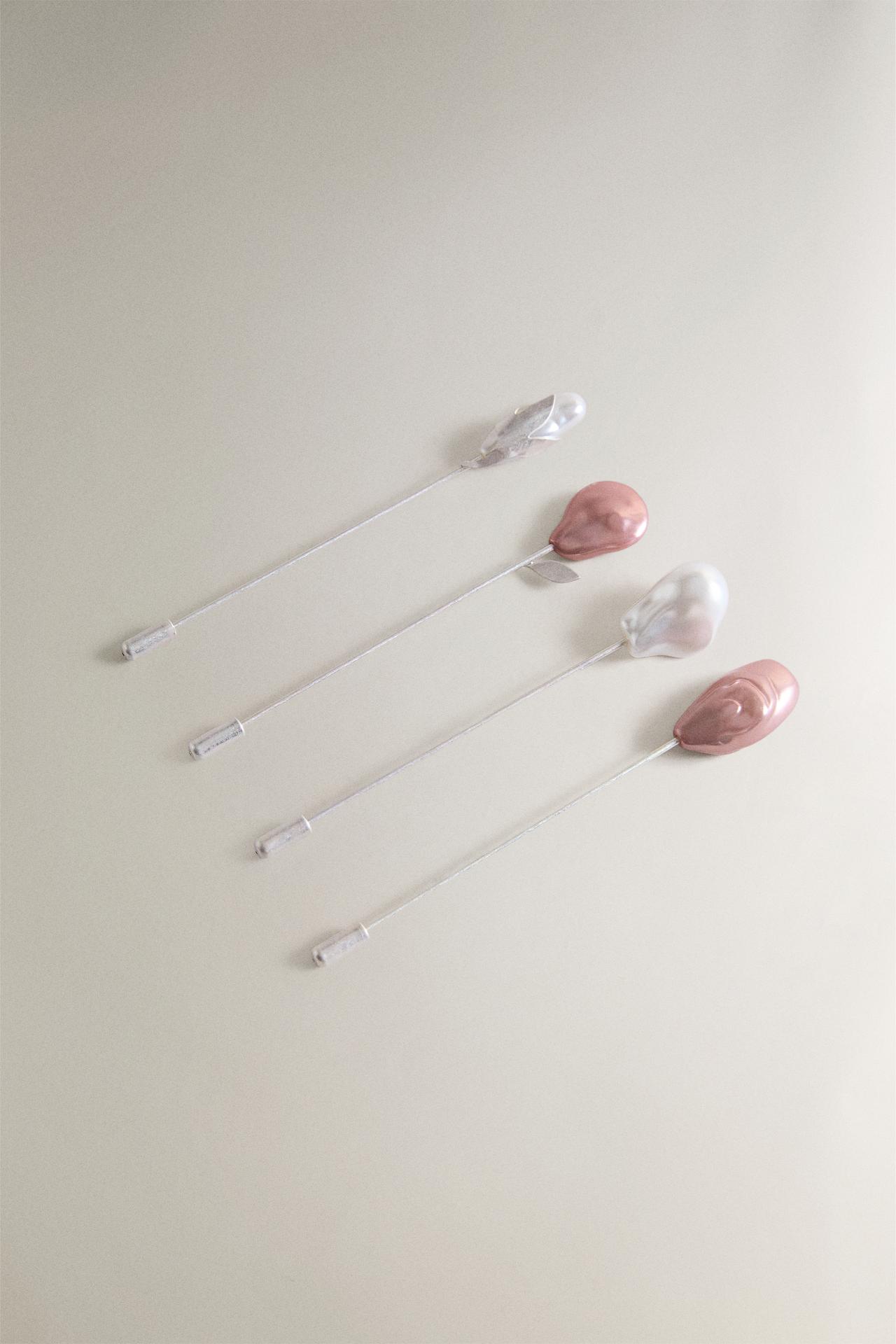 DECORATIVE PINS SET (SET OF 4) | STUDIO MARY LENNOX — P