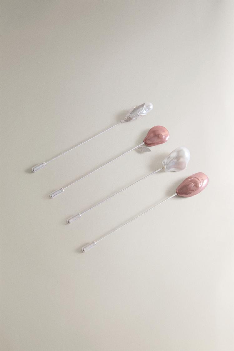 DECORATIVE PINS SET (SET OF 4) | STUDIO MARY LENNOX — P