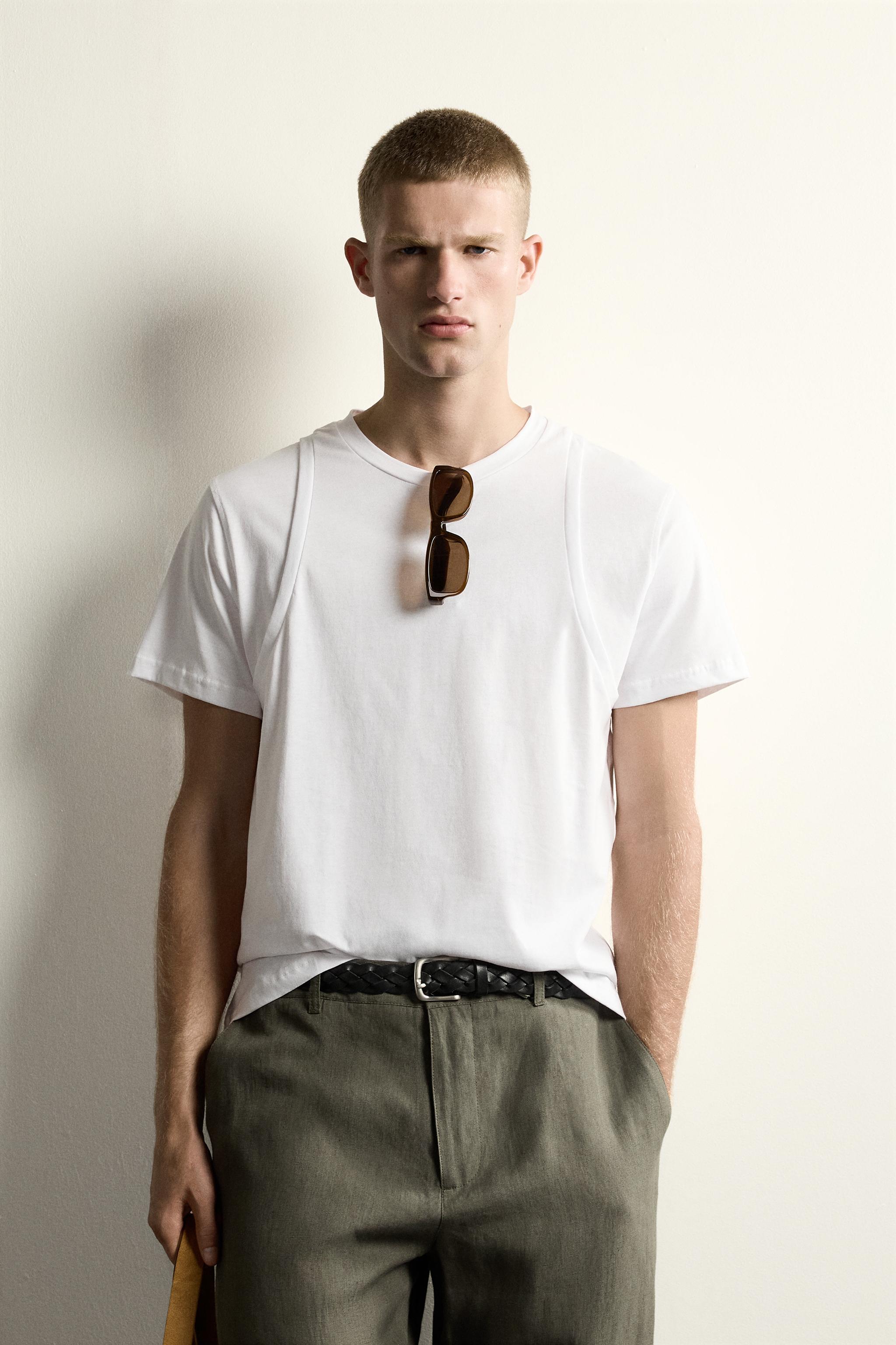 LAYERED EFFECT T-SHIRT