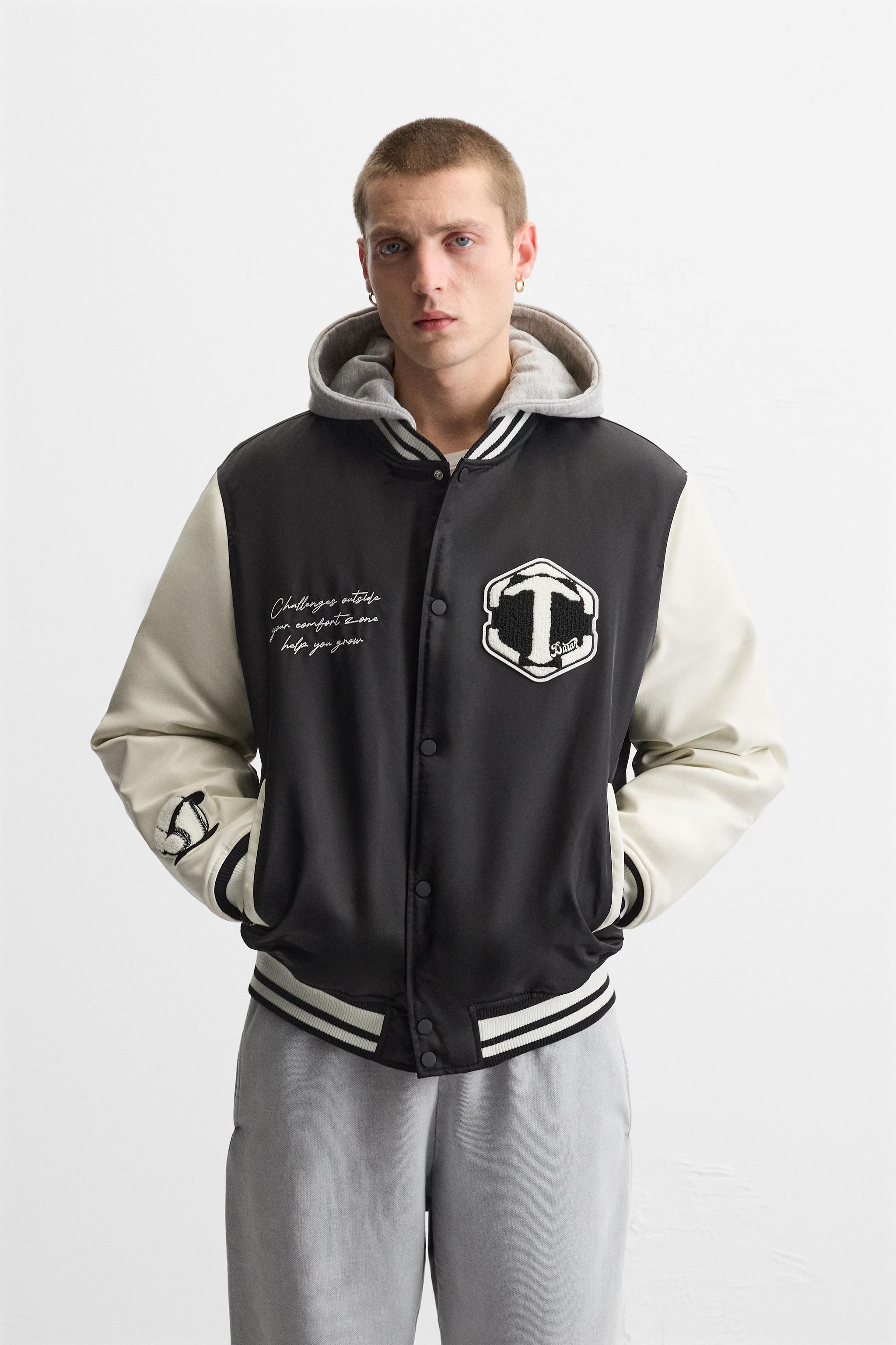 PATCHES HOODED JACKET