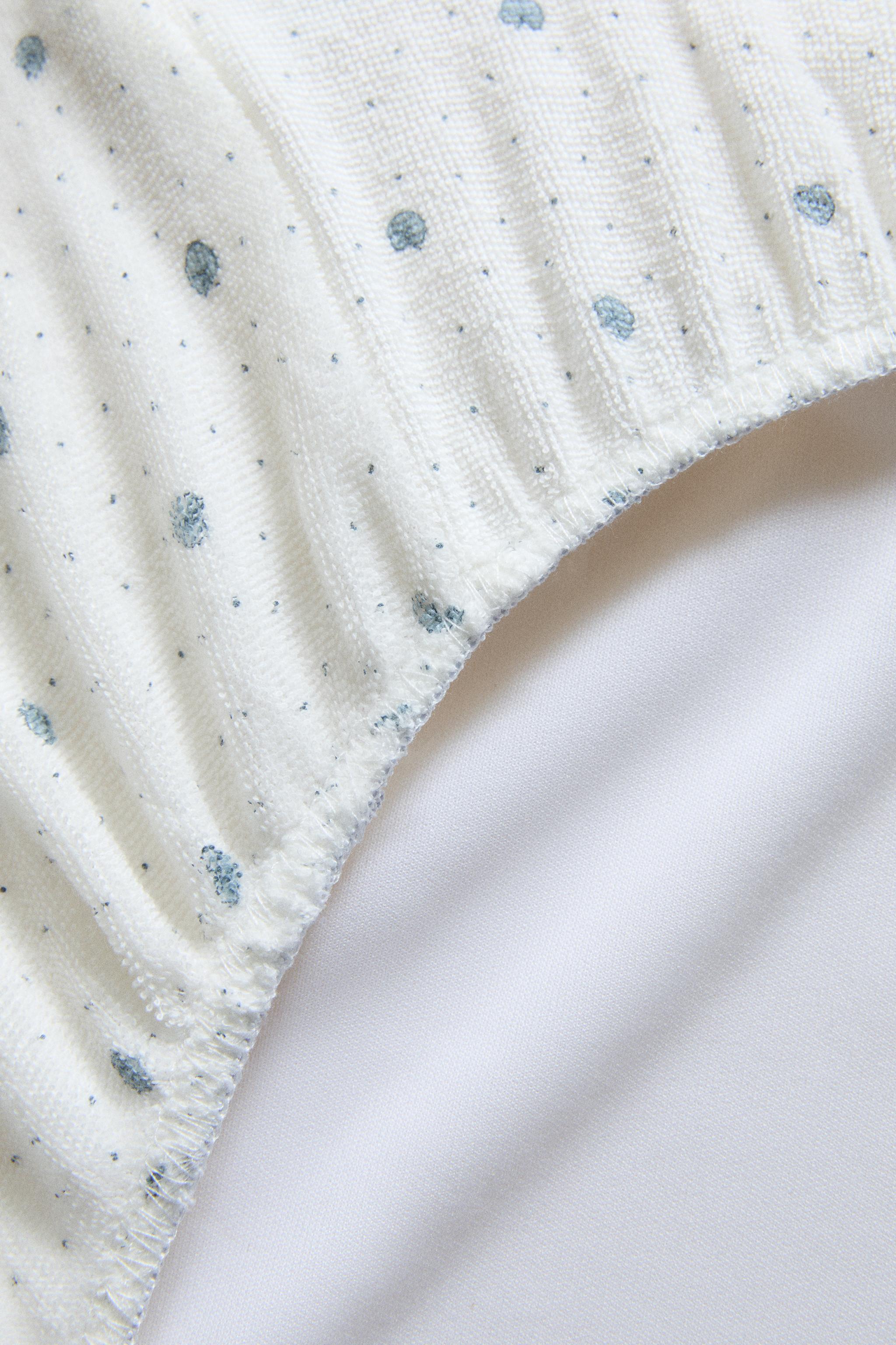 Zara LEAF PRINT BABY CHANGING MAT COVER — фото 3