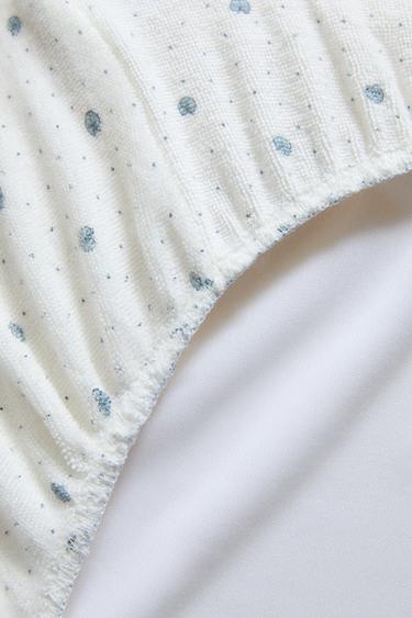 LEAF BABY CHANGING MAT COVER - Ecru by Zara - Image 2