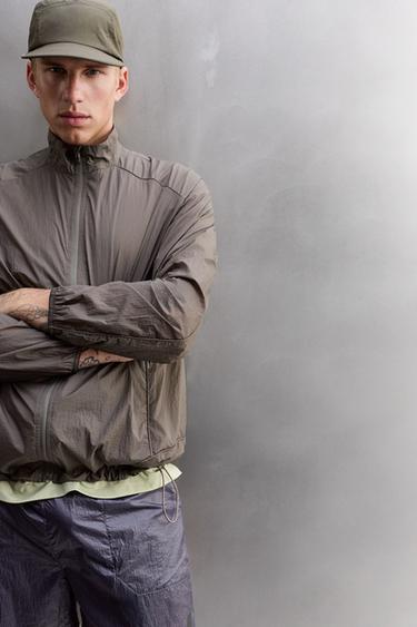 LIGHTWEIGHT TECHNICAL JACKET - Brown by Zara - Image 4