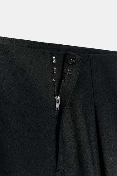 PANTALON BOUFFANT AVEC CEINTURE LARGE ZW COLLECTION - Noir de Zara - Image 6