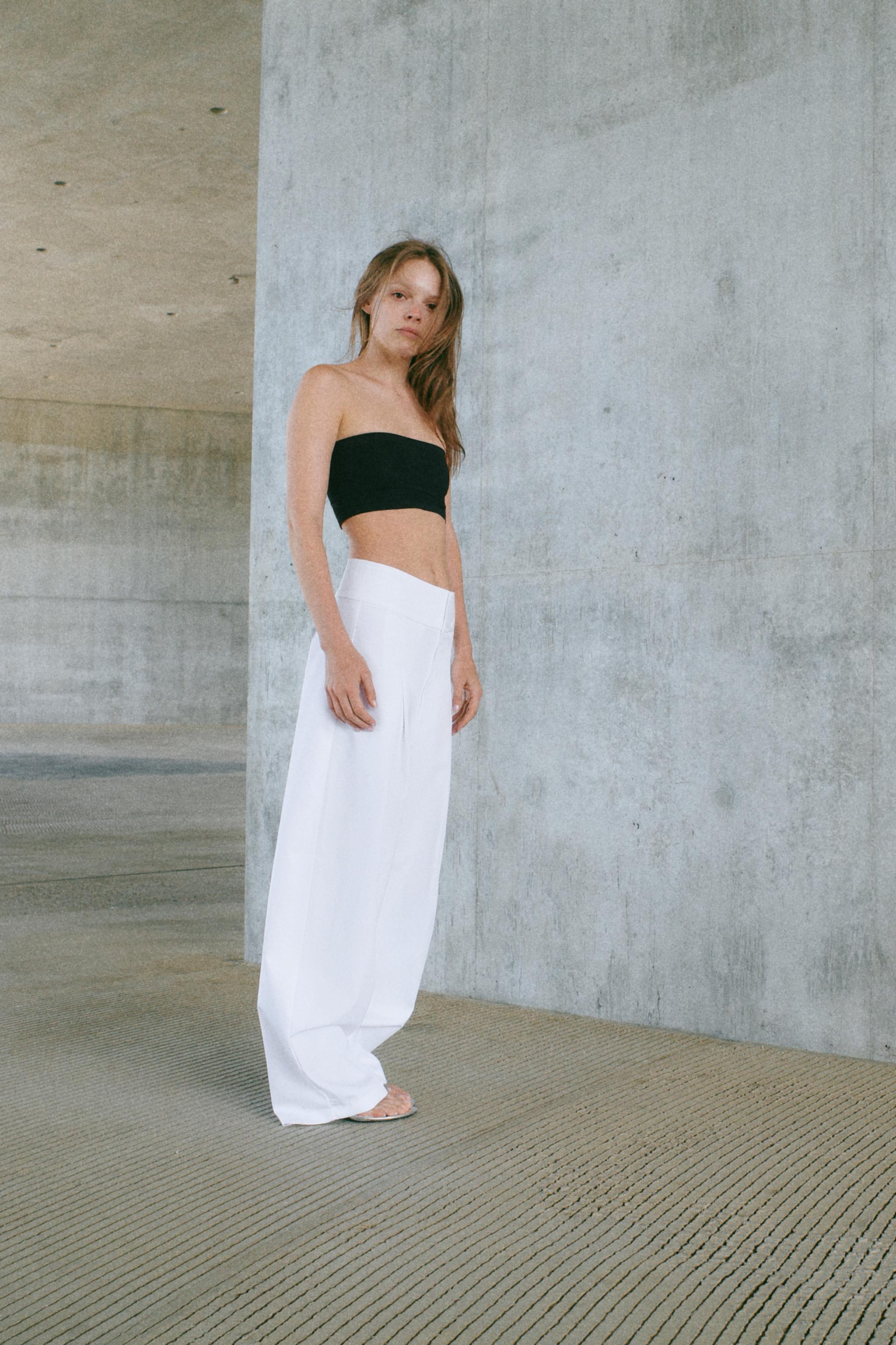 Zara Balon Pilili Pantolon görsel 4