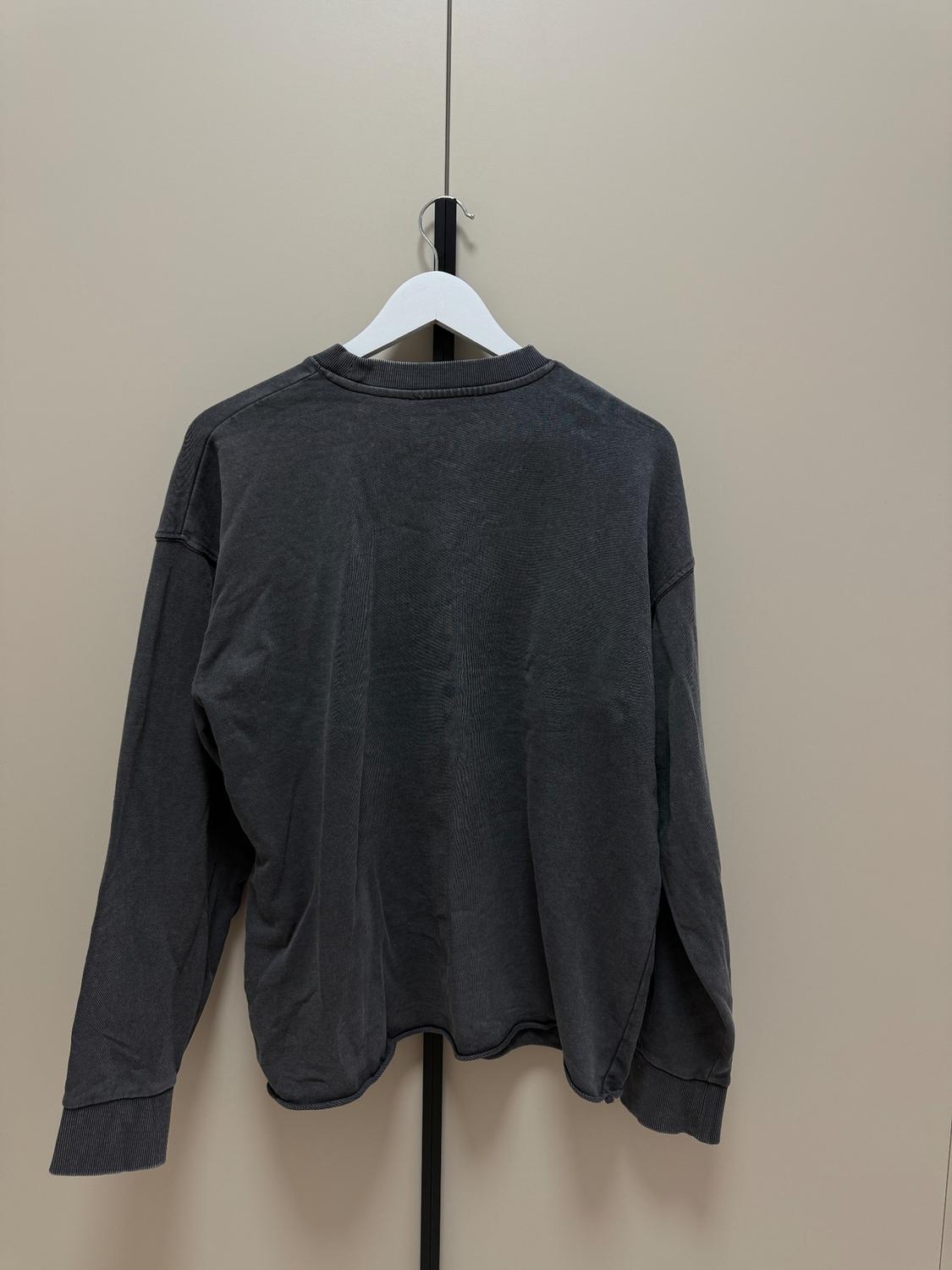 FADED-EFFECT PLUSH SWEATSHIRT - Image 2