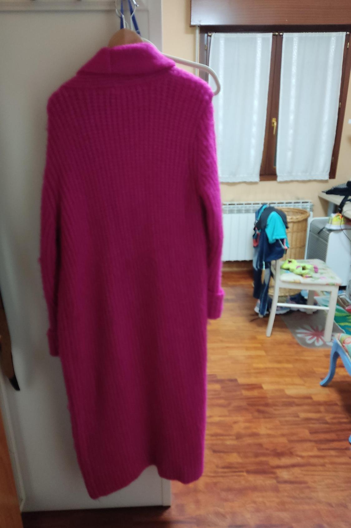 KNIT SCARF COAT - Image 4