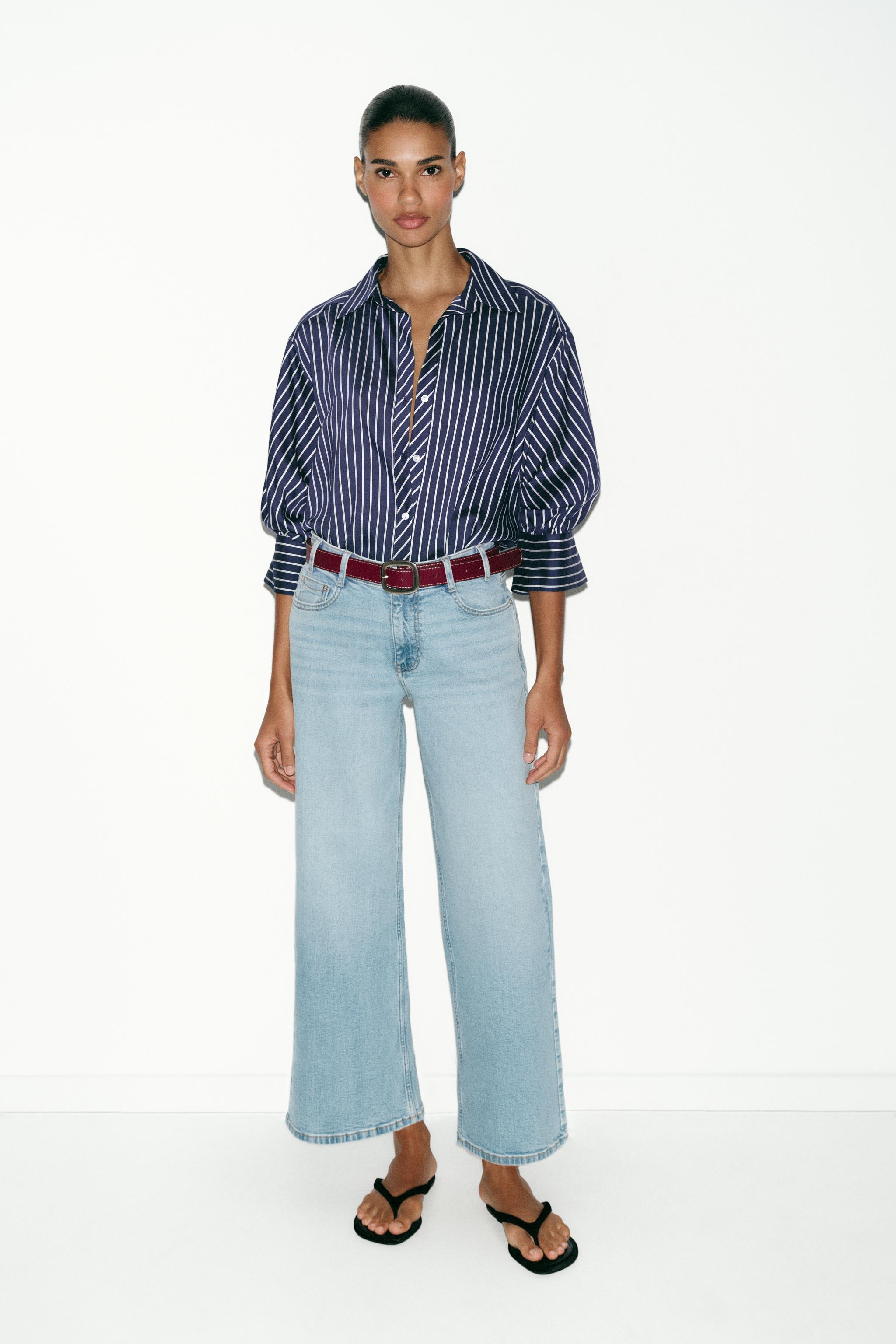 KEMERLİ Z1975 YÜKSEK BEL CULOTTE JEAN - Görsel 3