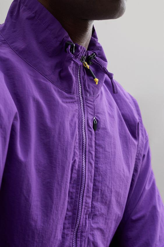 BLOUSON KANGOUROU TECHNIQUE - Violet de Zara - Image 5
