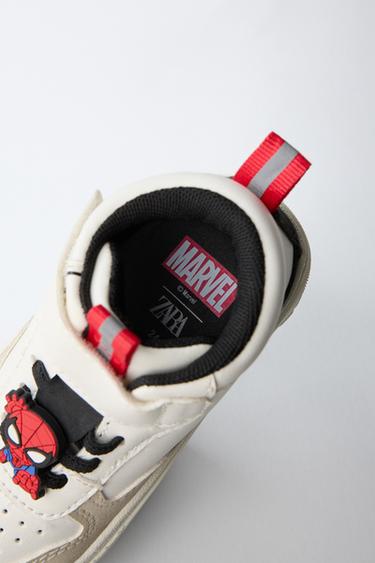 THE AVENGERS © MARVEL HIGH-TOP SNEAKERS - White by Zara - Image 6