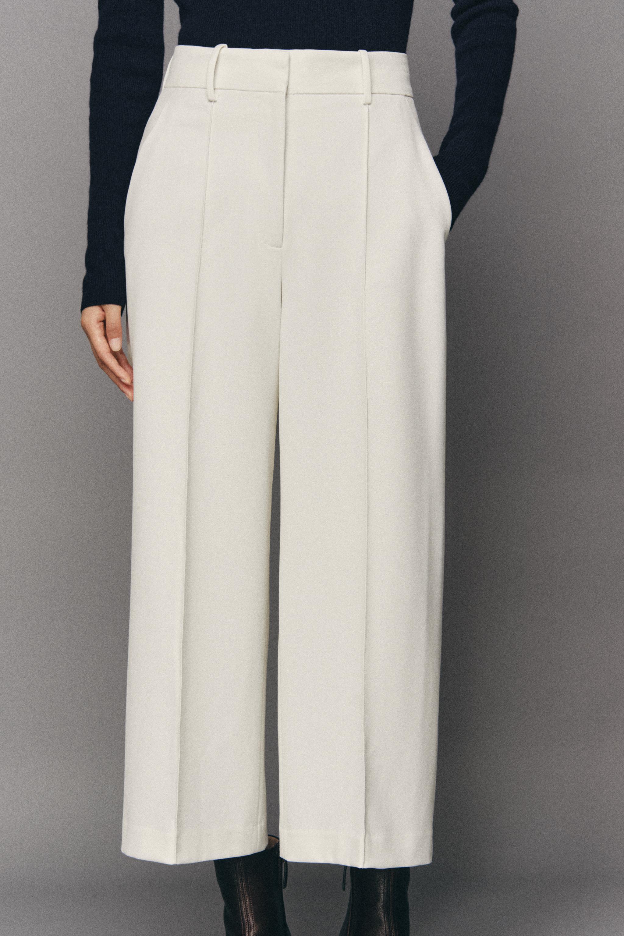 ZW COLLECTION CROPPED PANTS