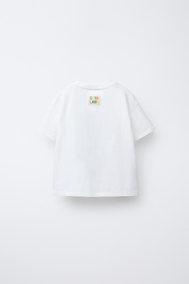 T-SHIRT IMPRIMÉ CASA LAWA © X ZARA KIDS - Blanc cassé de Zara - Image 1