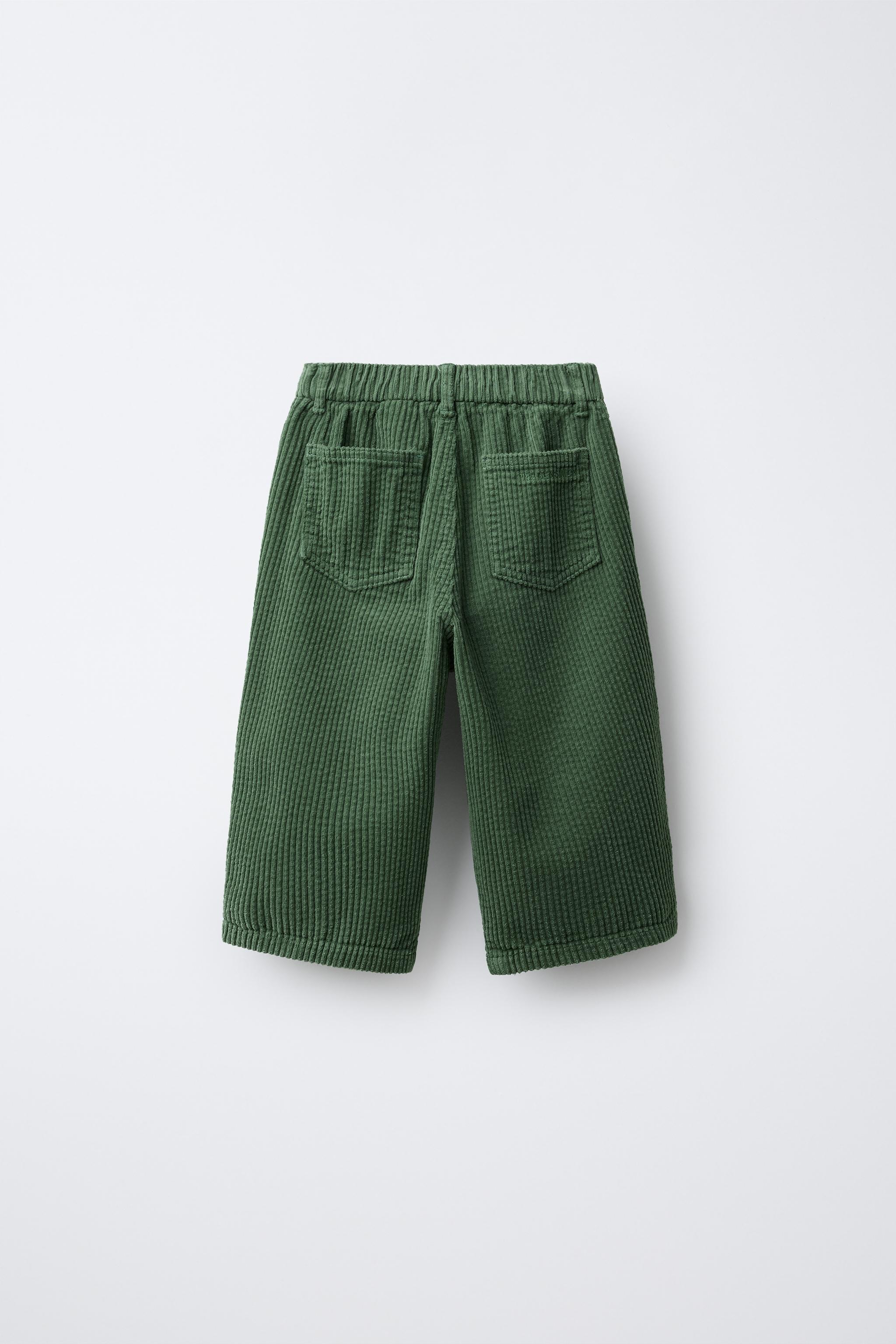 BENSIMON ® X ZARA STRAIGHT CORDUROY PANTS