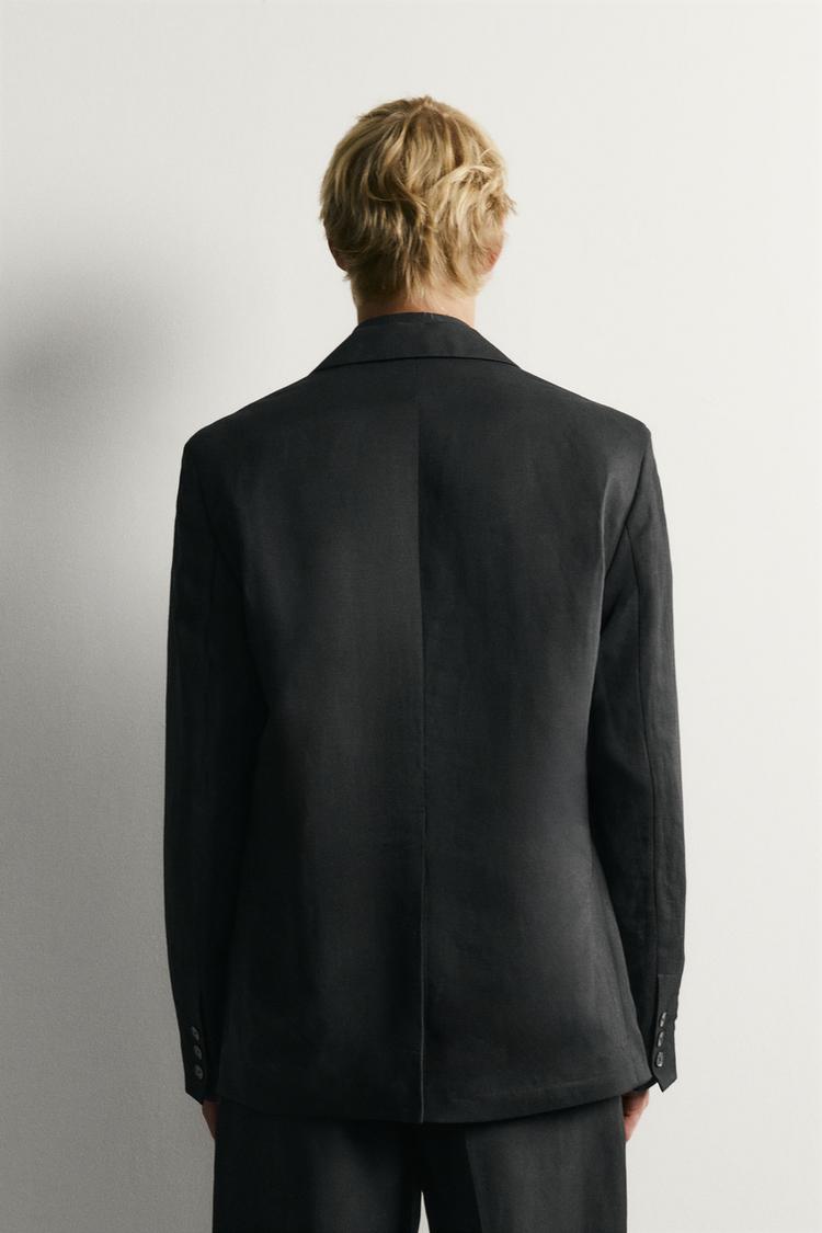 Blazer de traje texturizado 3