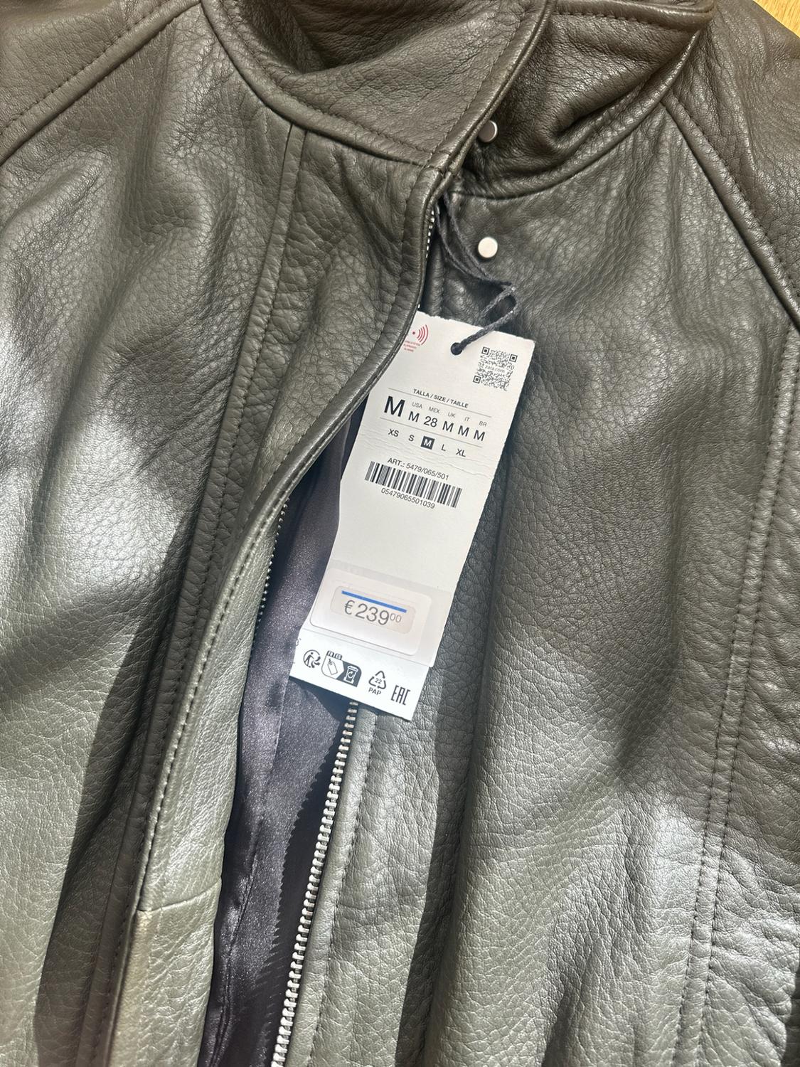 ΜΠΟΥΦΑΝ BOMBER ΔΕΡΜΑΤΙΝΟ ZW COLLECTION LIMITED EDITION - Image 2