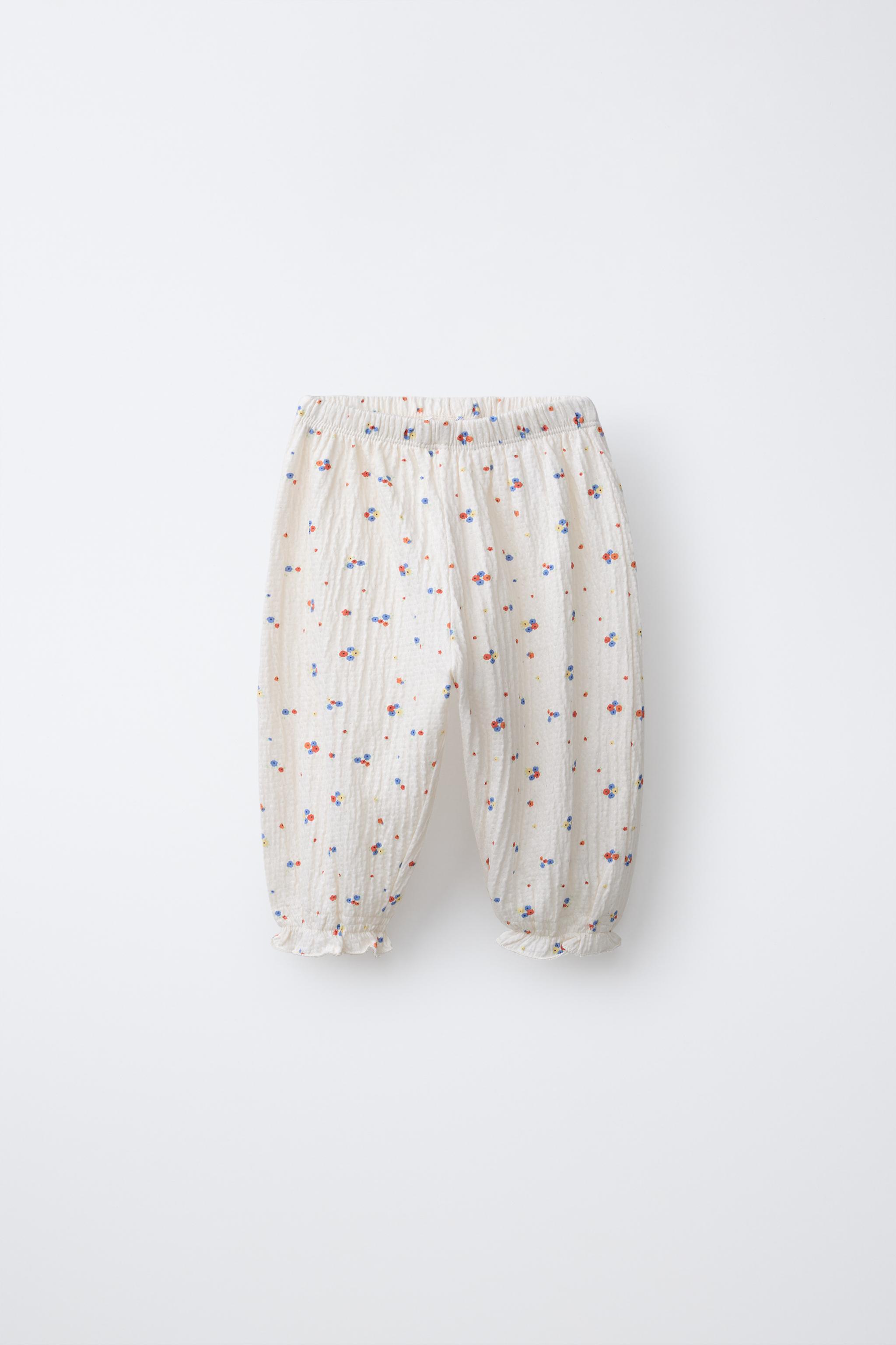 PANTALON DE JOGGING TEXTURÉ À FLEURS