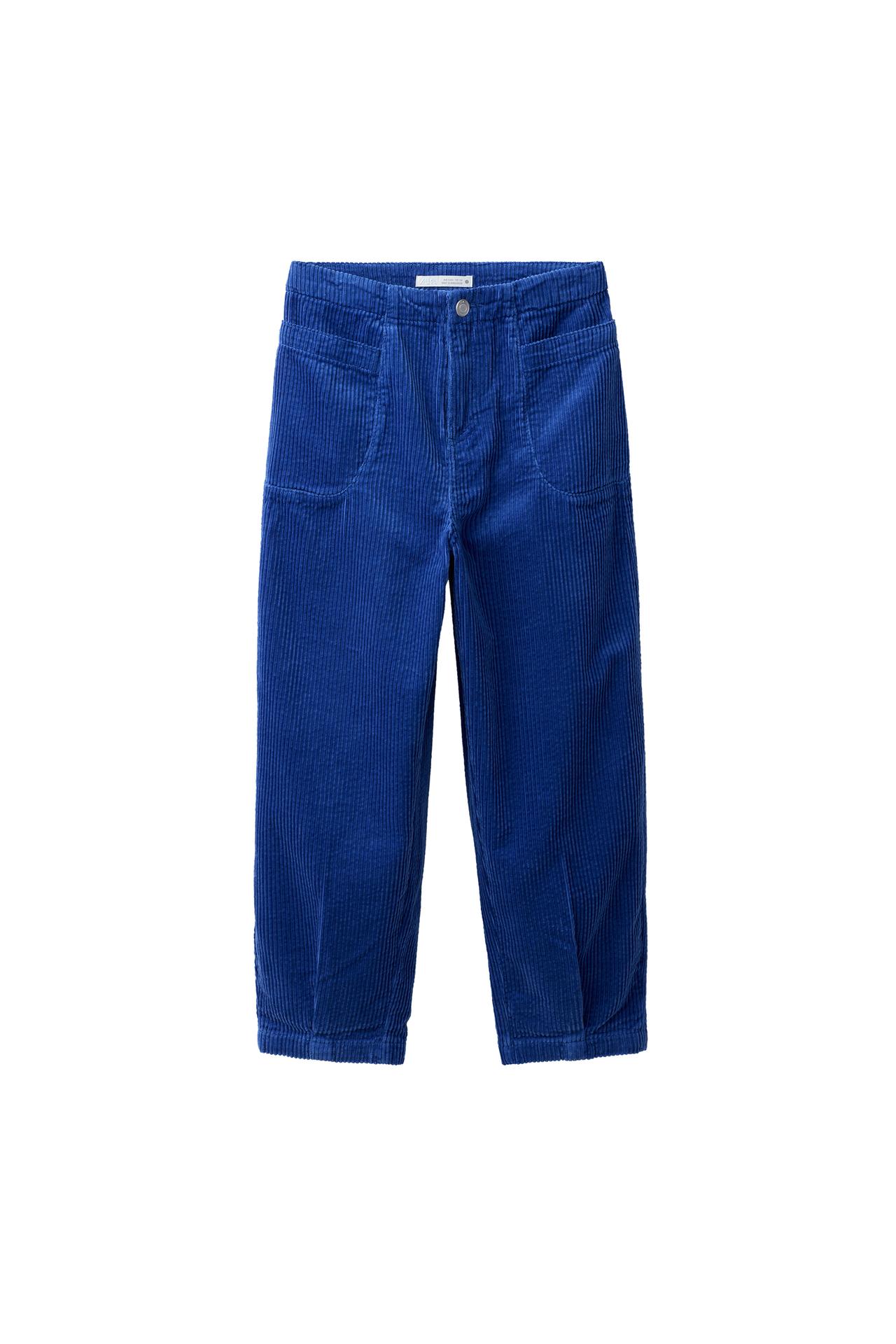 BARREL CORDUROY TROUSERS