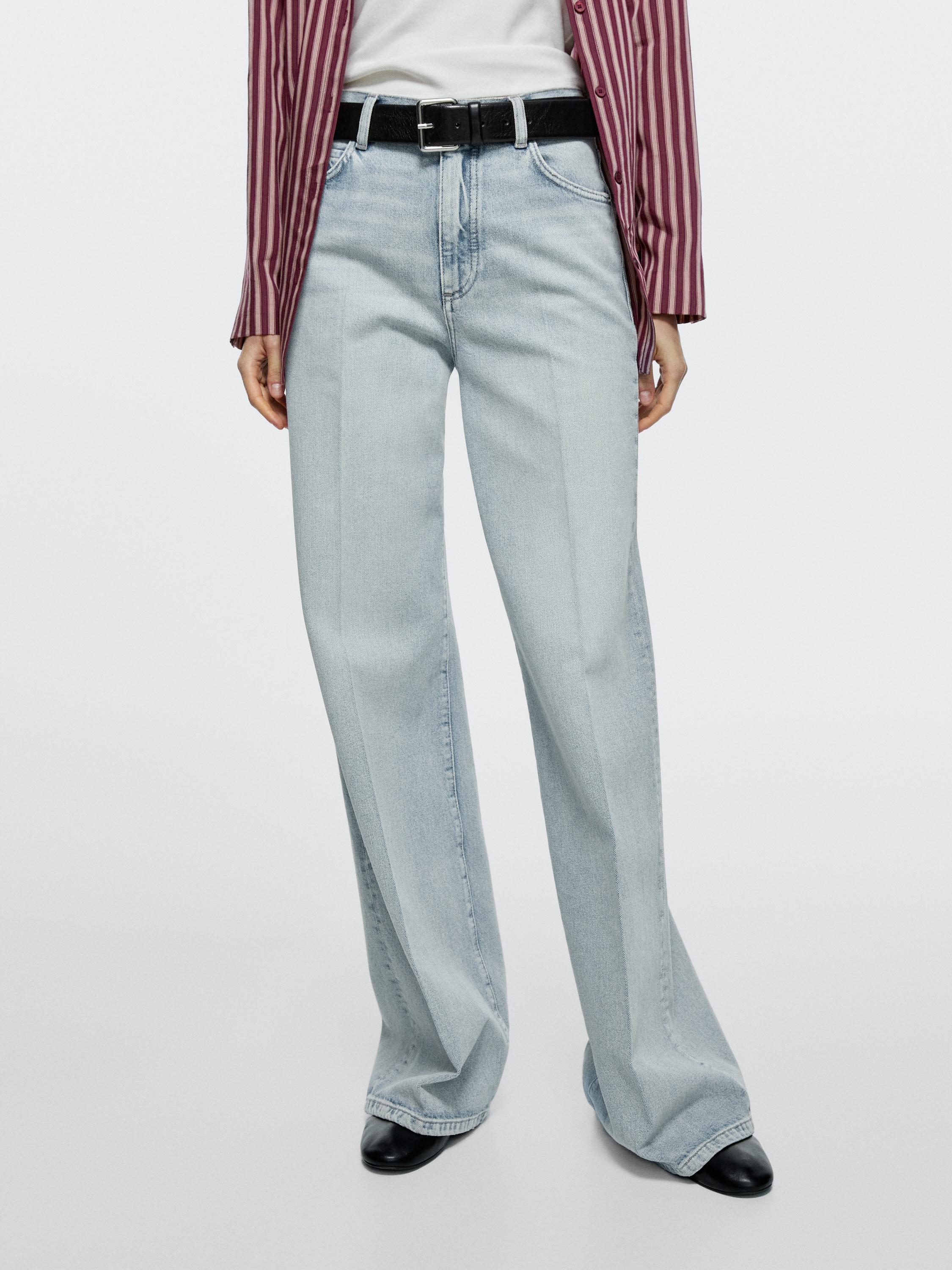 Jean palazzo taille haute