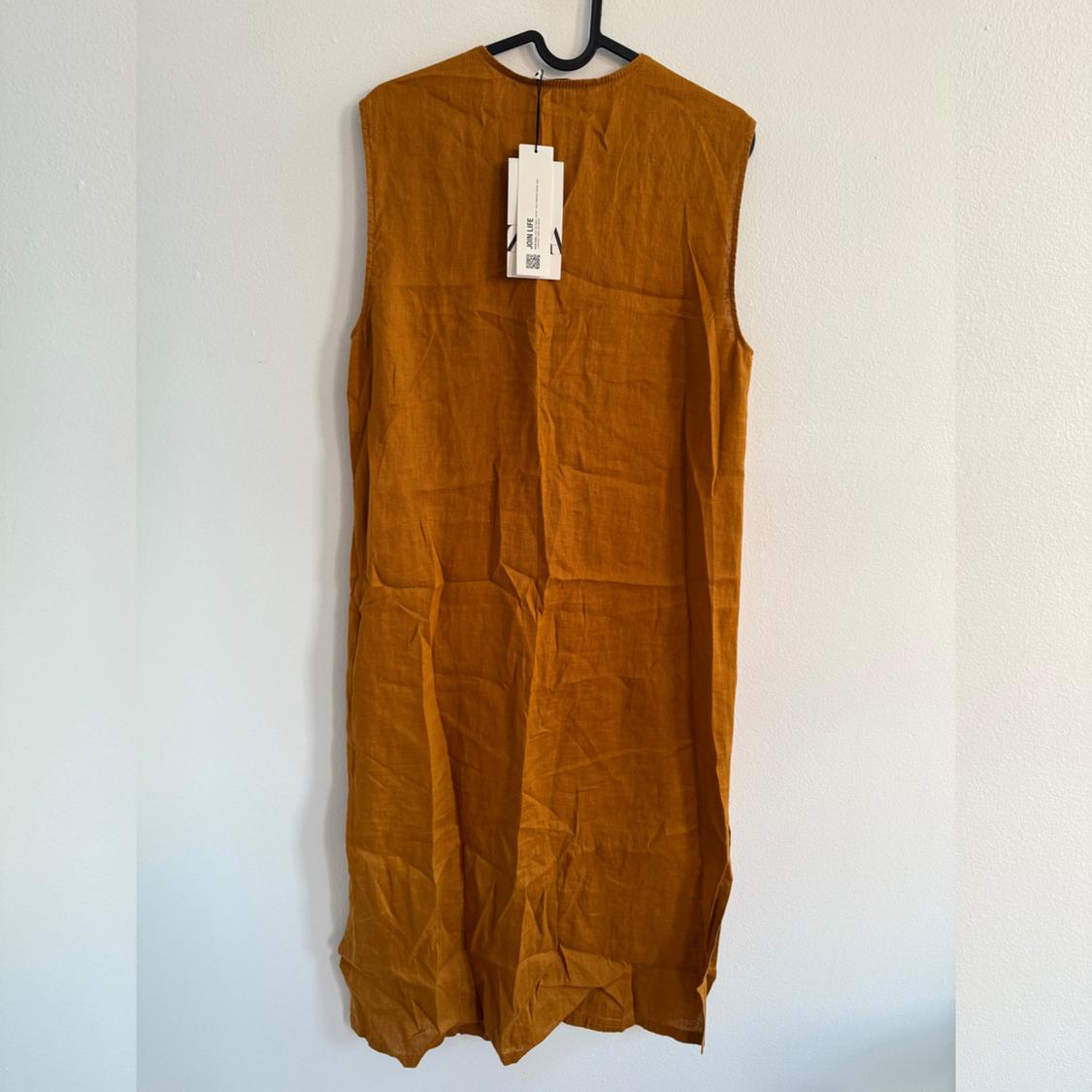 LINEN TUNIC DRESS - Image 2