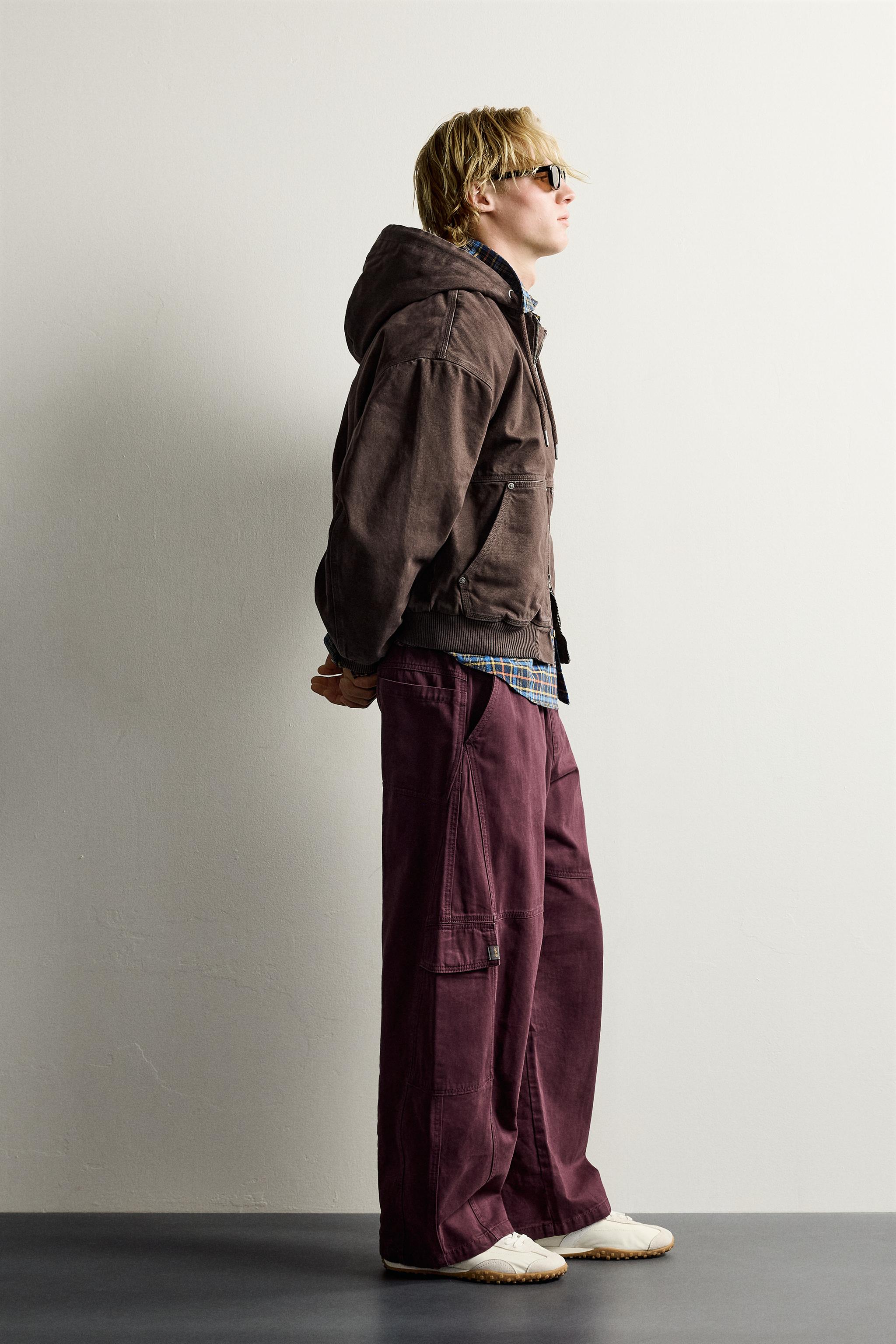 BLOUSON MATELASSÉ À CAPUCHE CONTRASTE