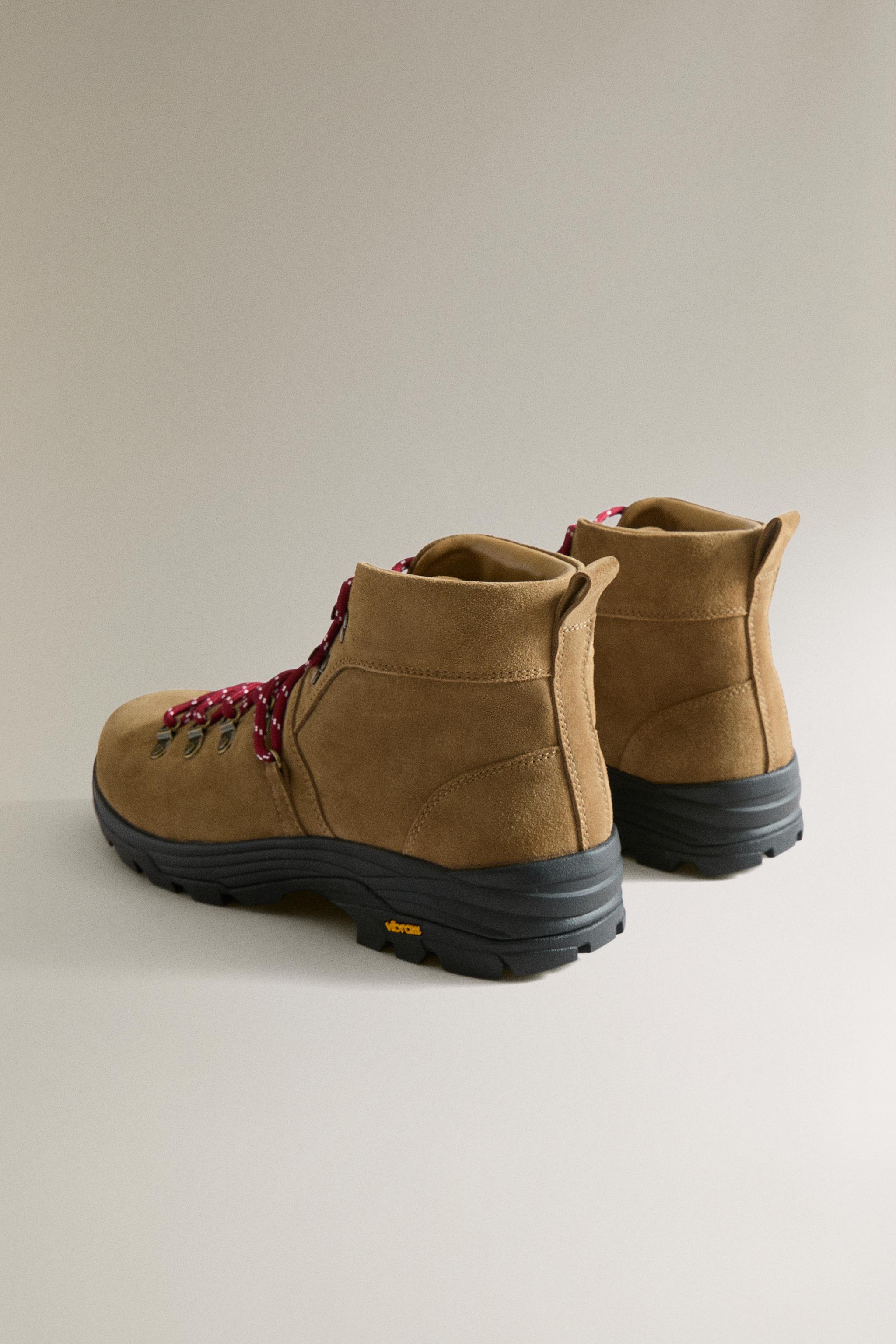 BOTTINES DE TREKKING EN CUIR