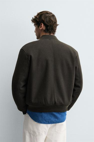 BLOUSON BOMBER BIMATIÈRE - Kaki foncé de Zara - Image 2