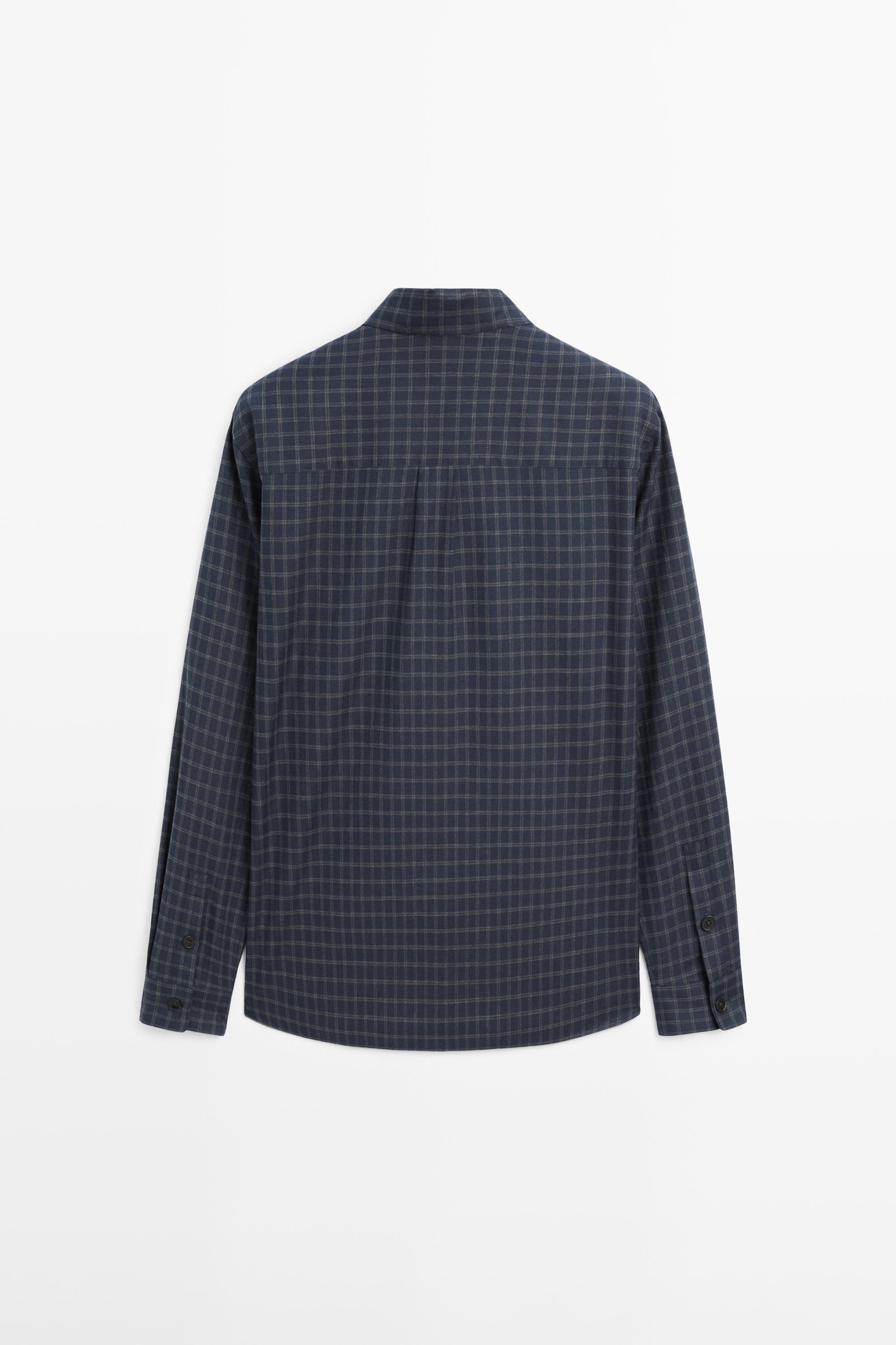 Chemise à carreaux relaxed fit