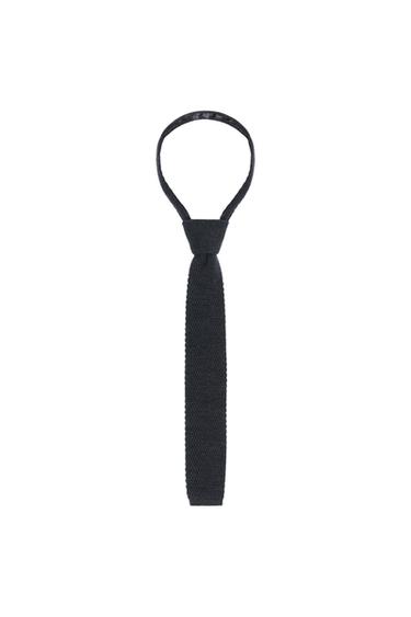 SOSHIOTSUKI x ZARA WOOL KNIT TIE - Grey by Zara