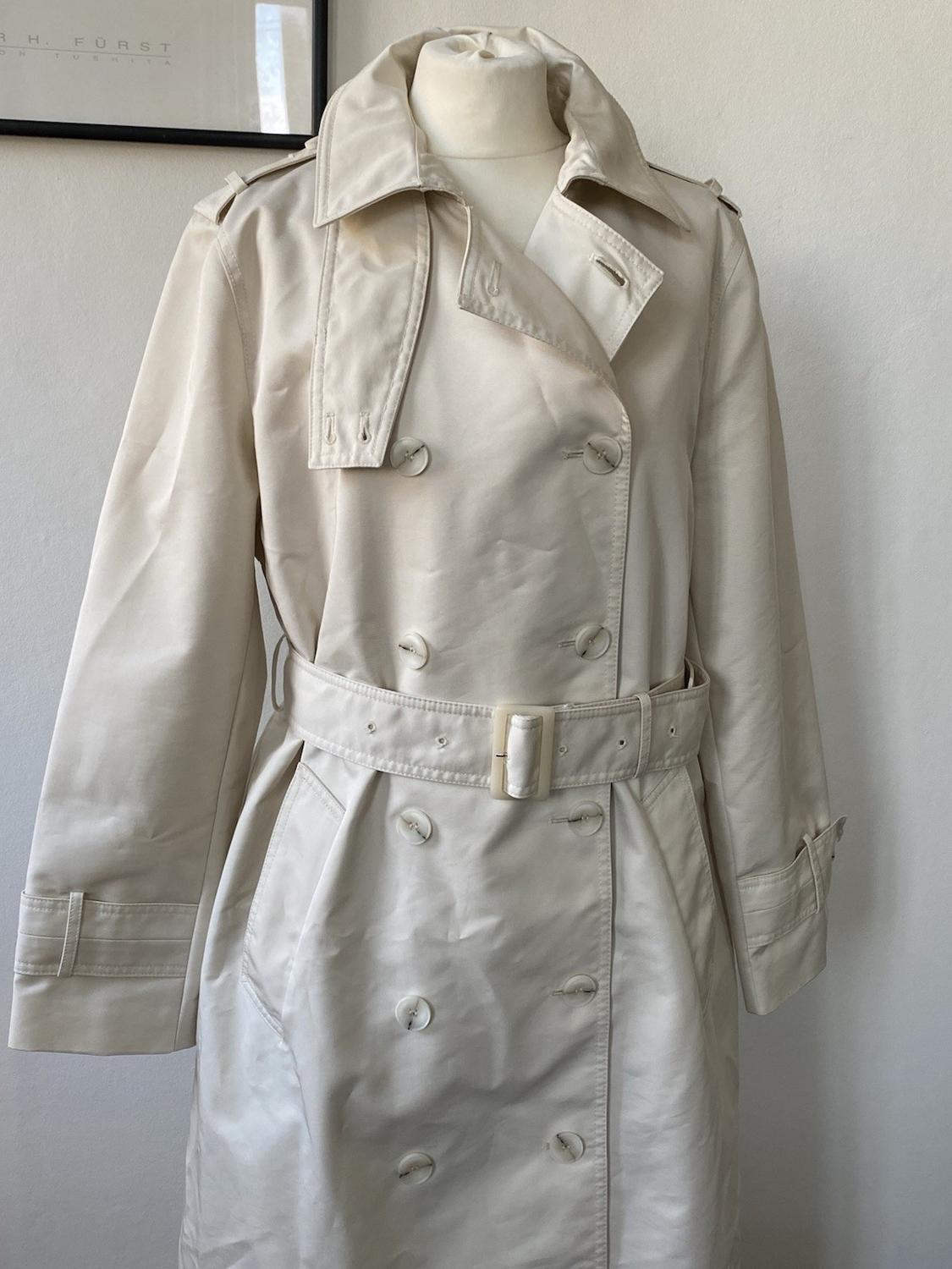 ZW COLLECTION BELTED TRENCH COAT - Image 3