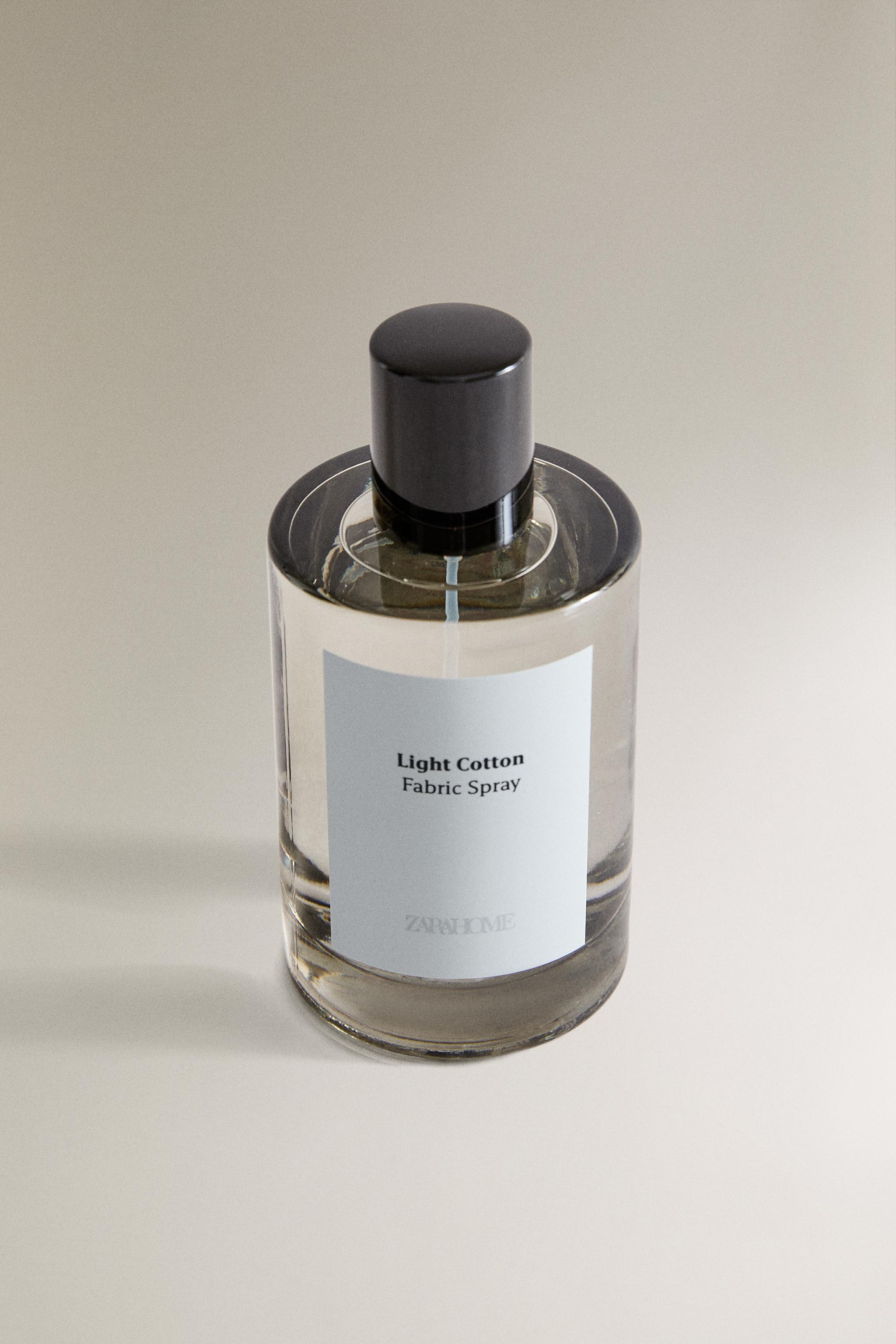 (100 ML) LIGHT COTTON FABRIC FRESHENER SPRAY — white