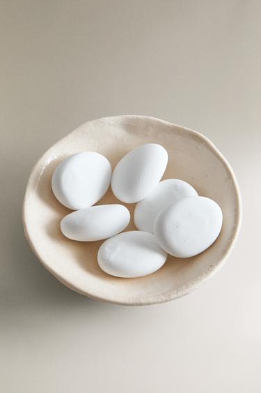 PACK OF DIFFUSER STONES (PACK OF 6) - Oyster-white by Zara - Image 3
