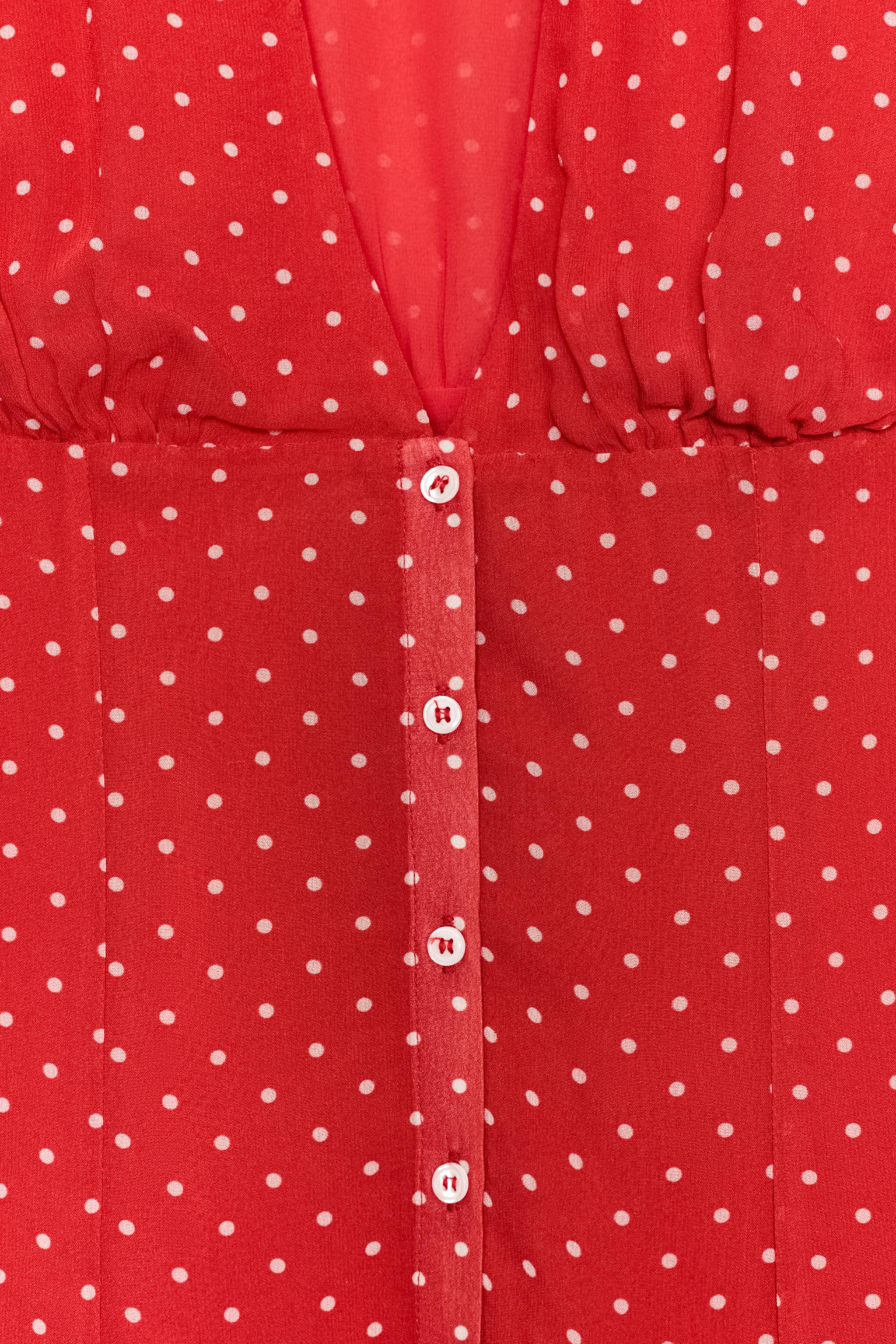 SHORT POLKA DOT DRESS