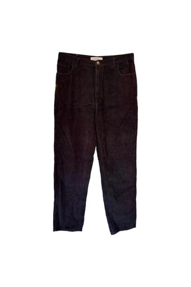 ZARA PANTALONE NERO VELLUTO
