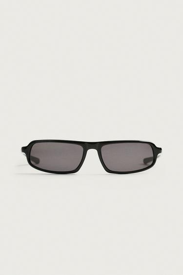 RECTANGULAR SUNGLASSES — Black 1