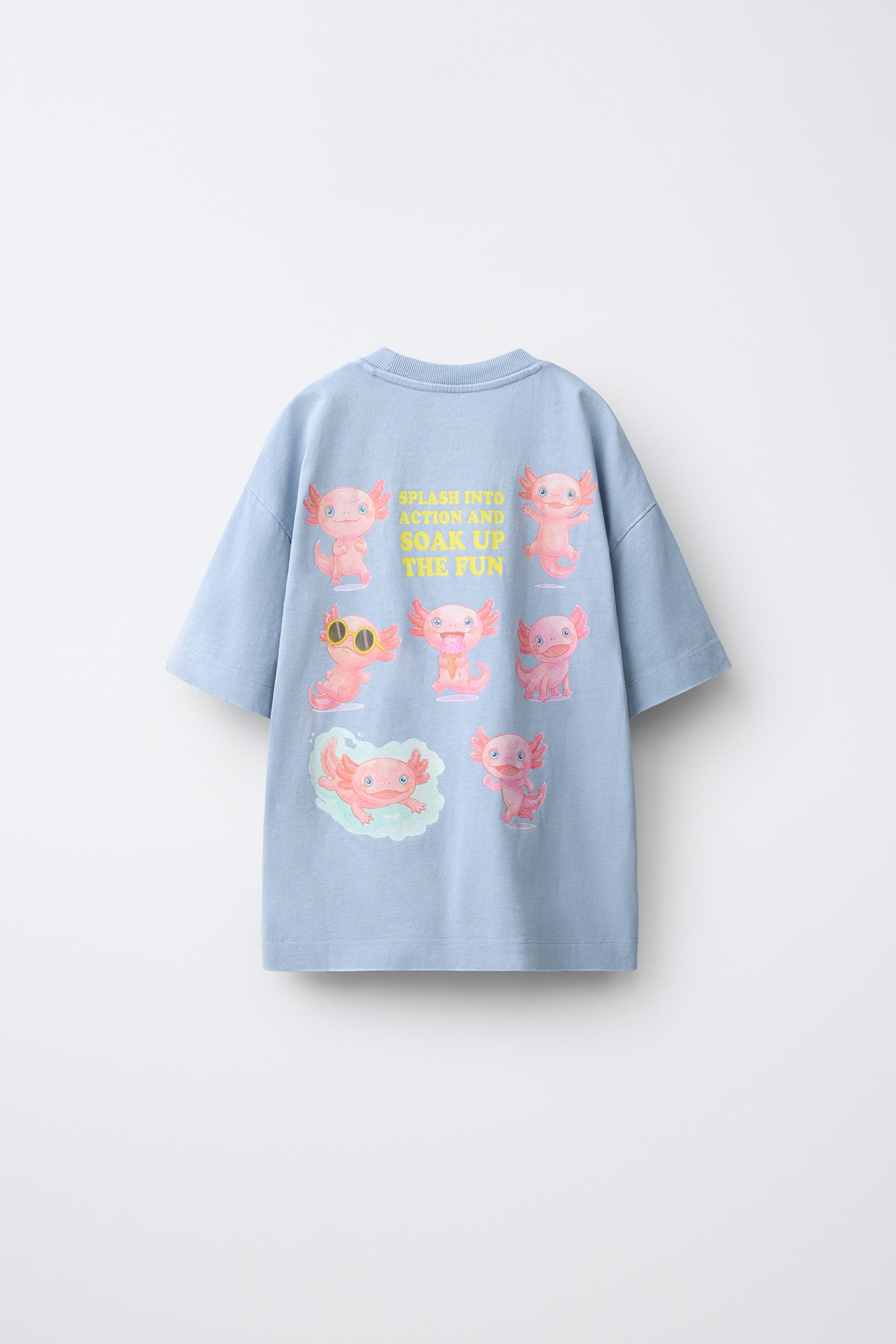 AXOLOTL PRINT T-SHIRT