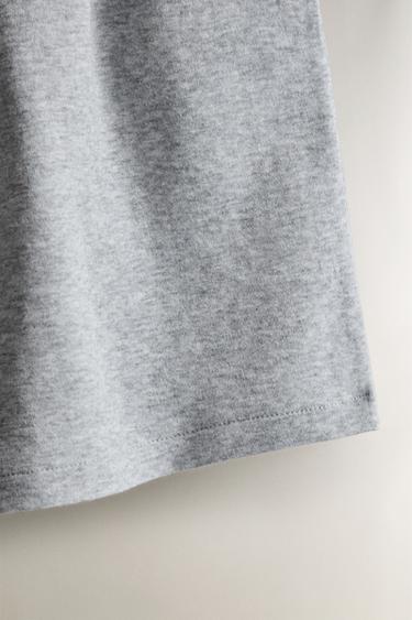 SHORT COTON - Gris de Zara - Image 2