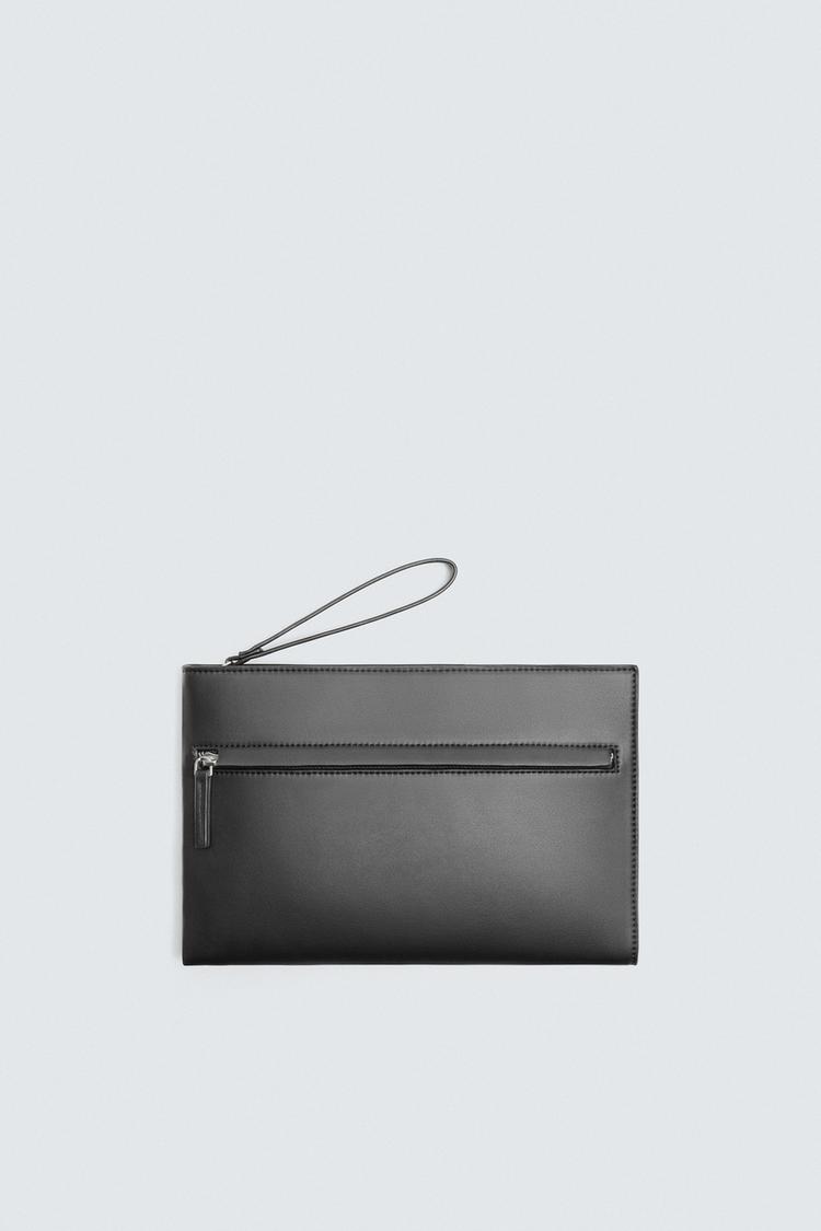 ZARA PLAIN CLUTCH BAG