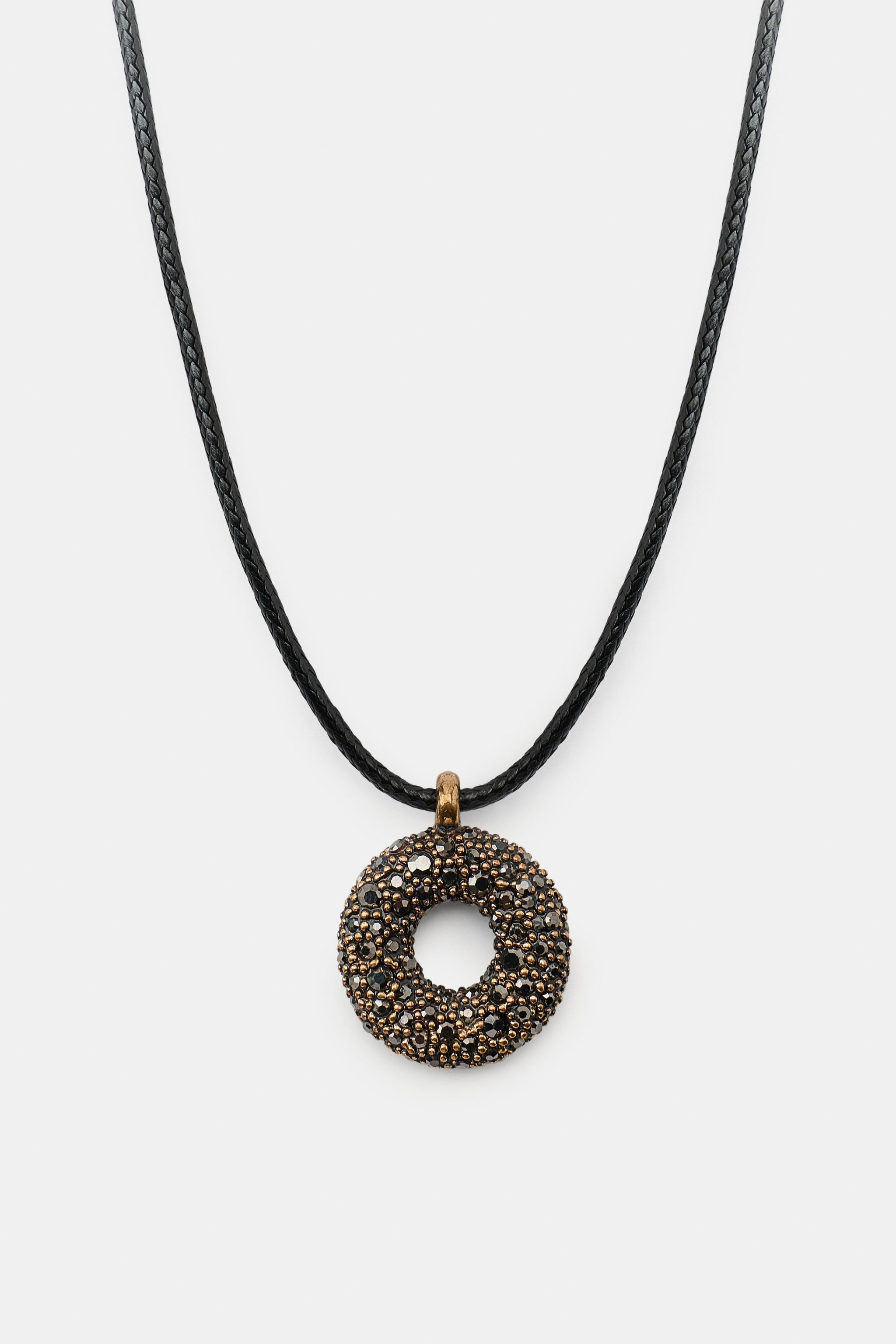 LETTER CORD NECKLACE