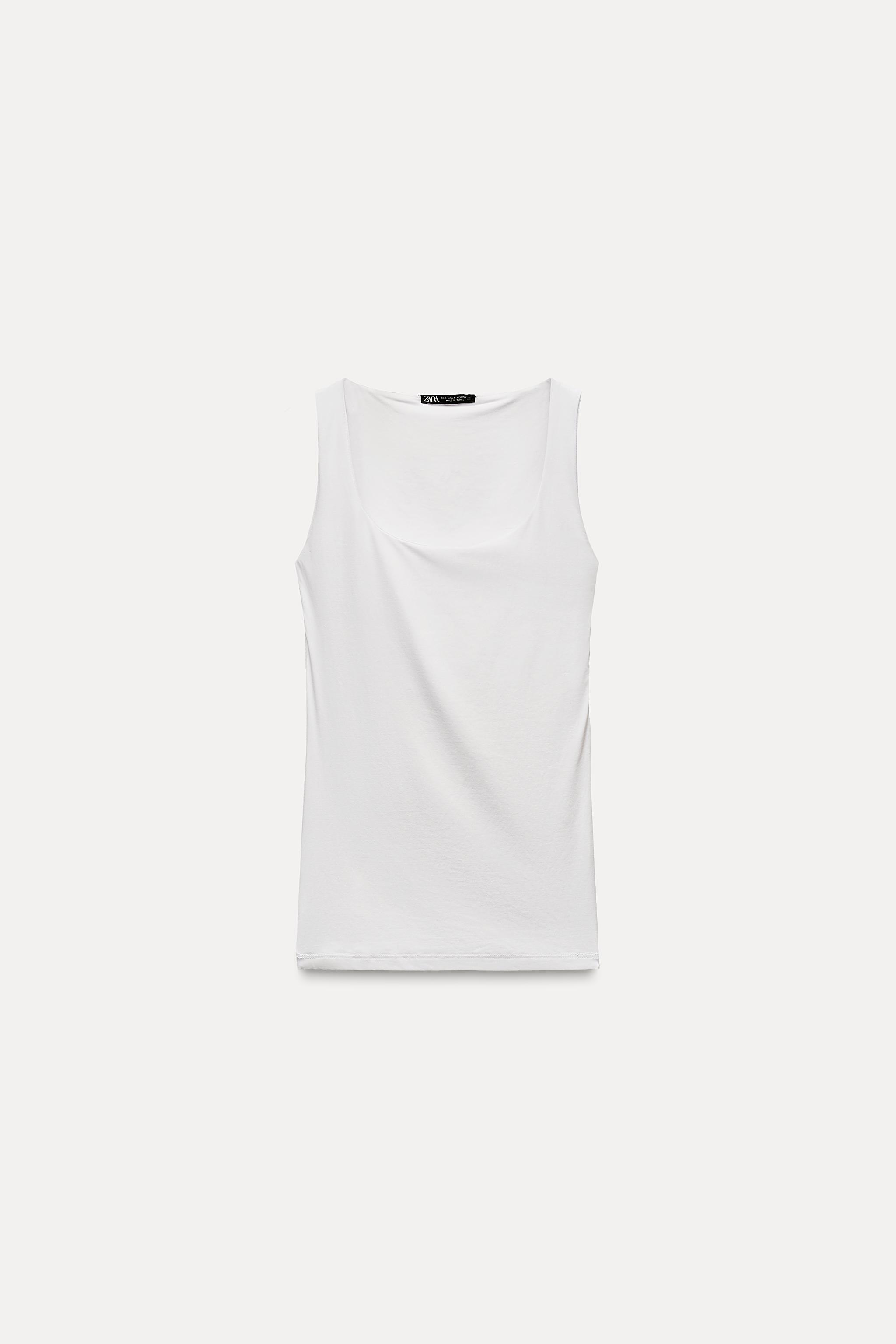 Camisetas Basicas de Mujer ZARA