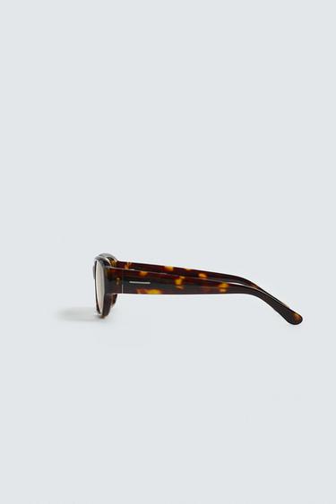 LUNETTES DE SOLEIL RECTANGULAIRES - Écaille de Zara - Image 1