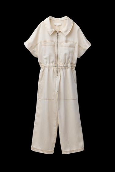 MONO LARGO FLUIDO - Beige de Zara