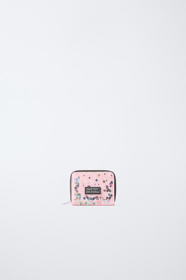VINYL WALLET - Pink by Zara