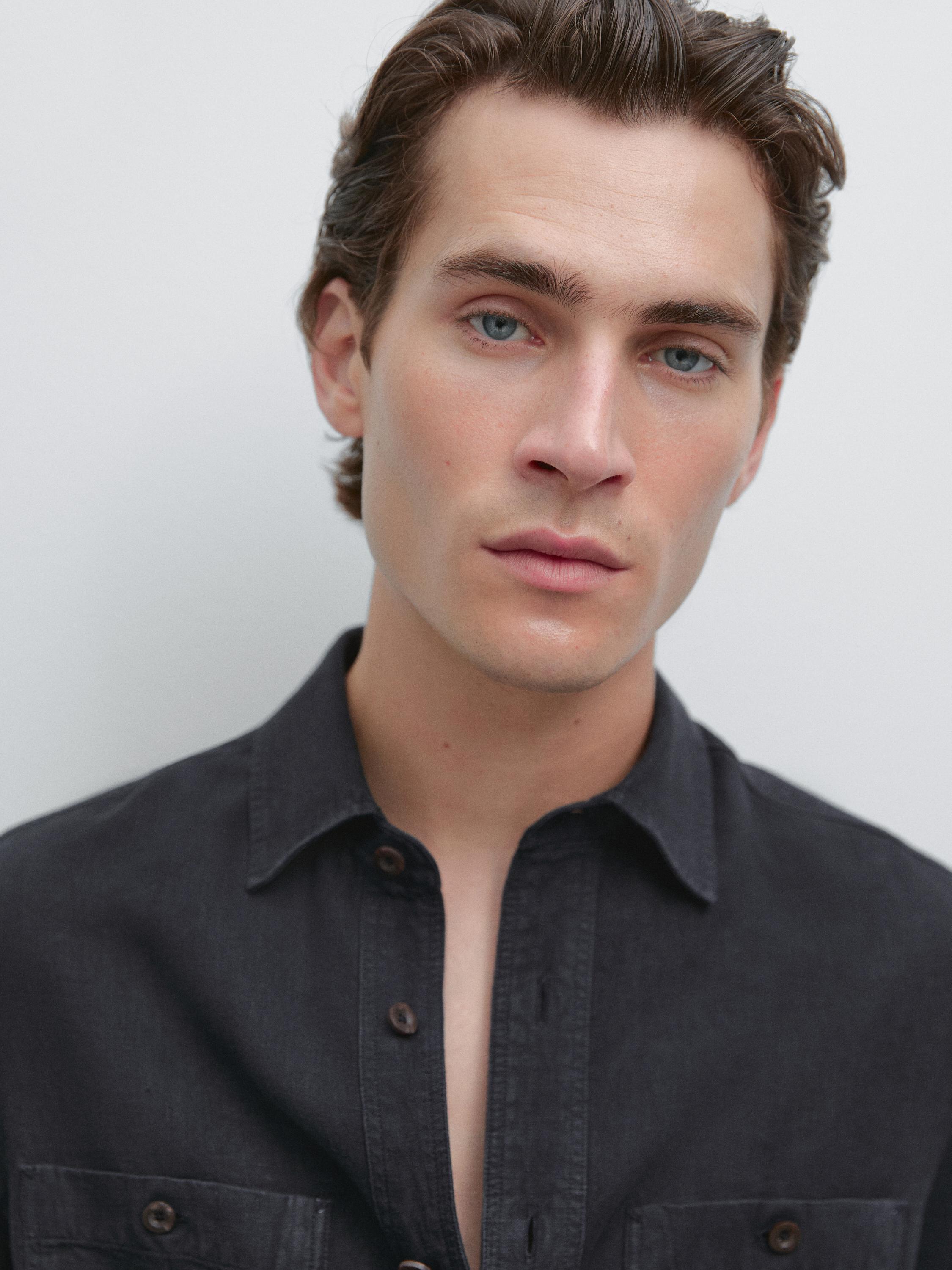 Relaxed-fit overshirt