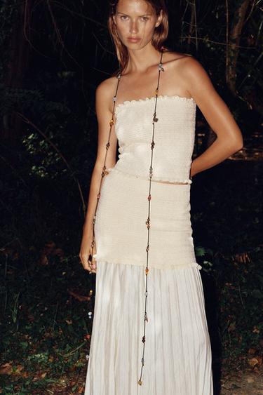 TOP BANDEAU PUNTO - Crudo de Zara - Imagen 0
