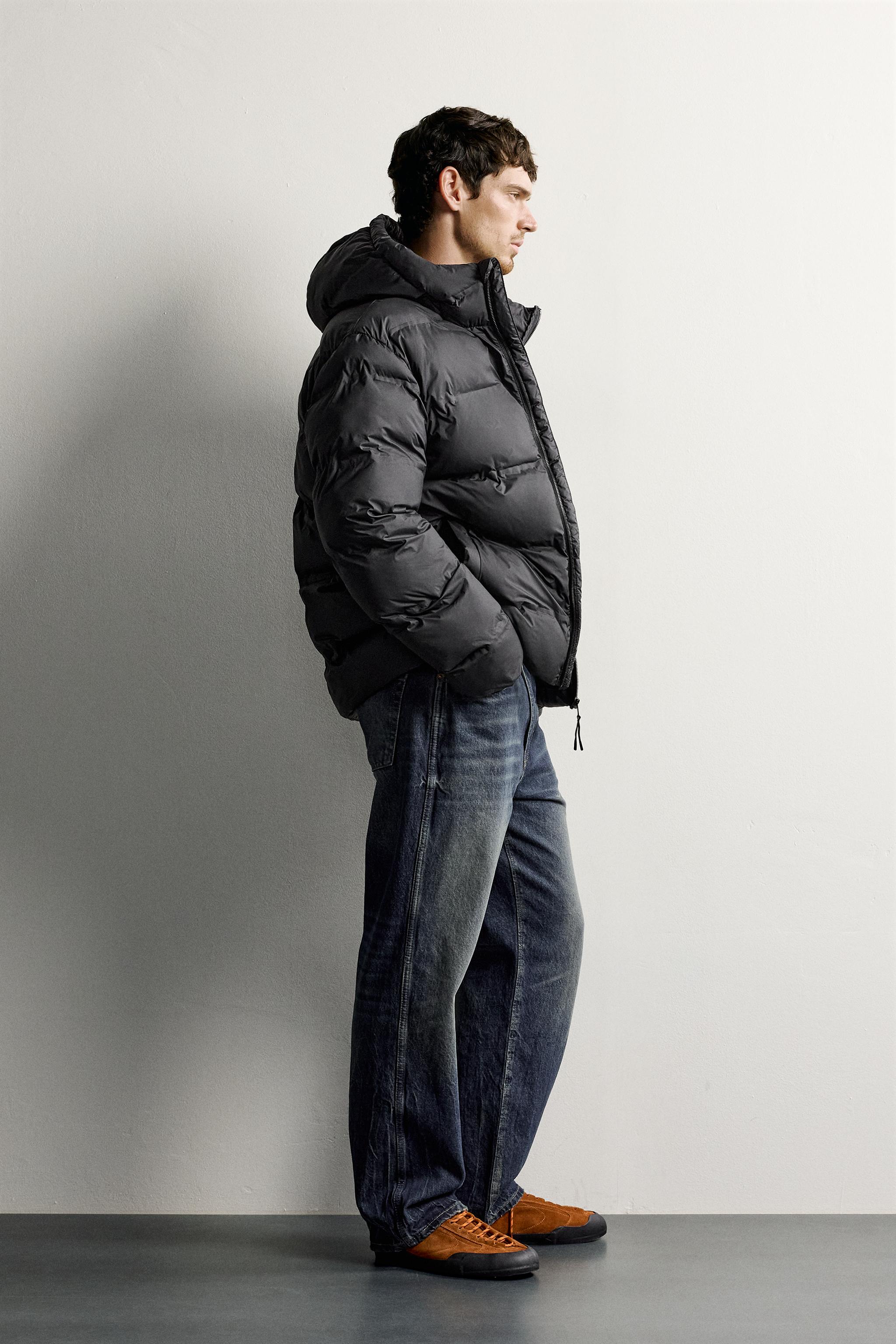 BLOUSON REMBOURRÉ REGULAR FIT À CAPUCHE