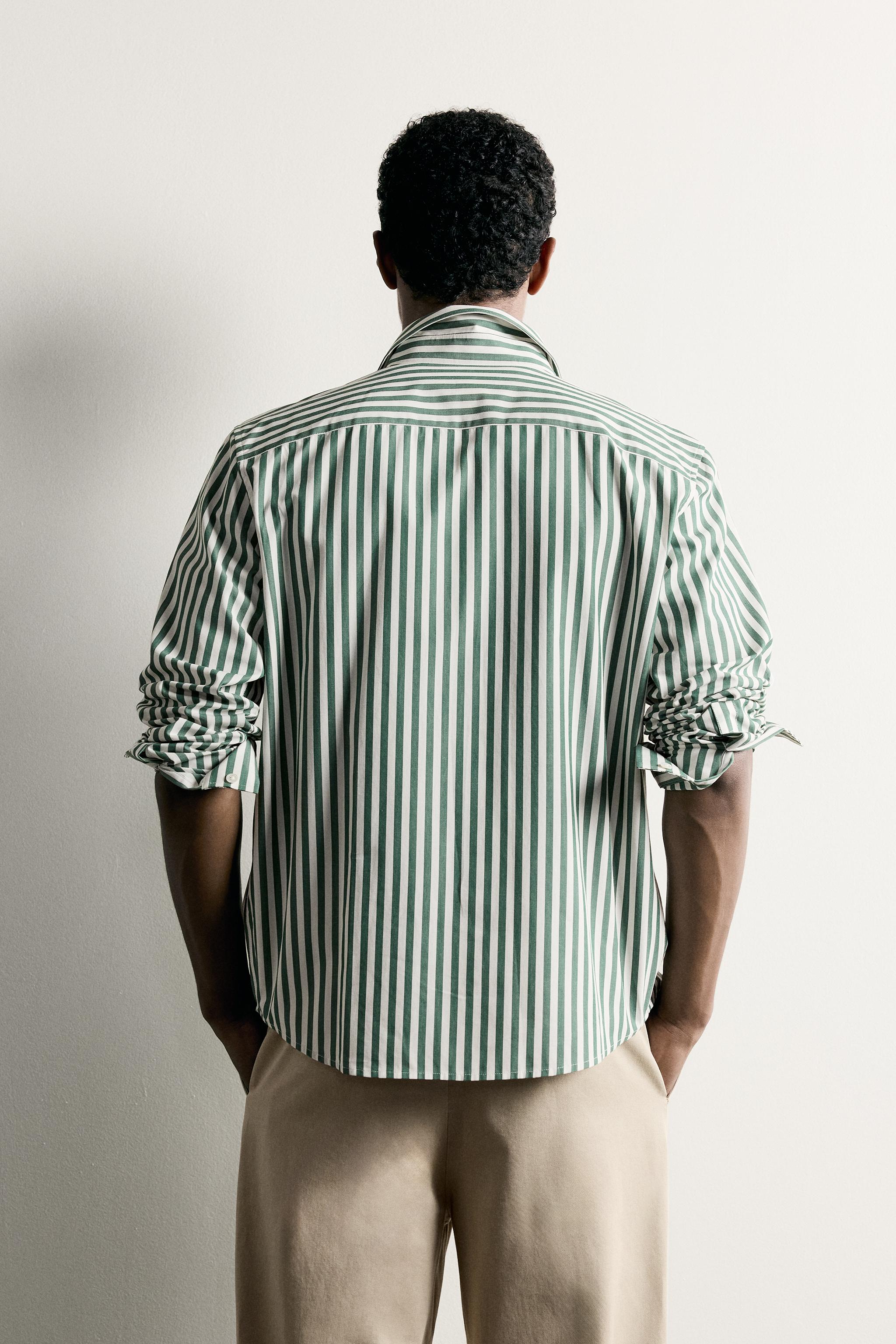 CHEMISE RELAXED FIT À RAYURES