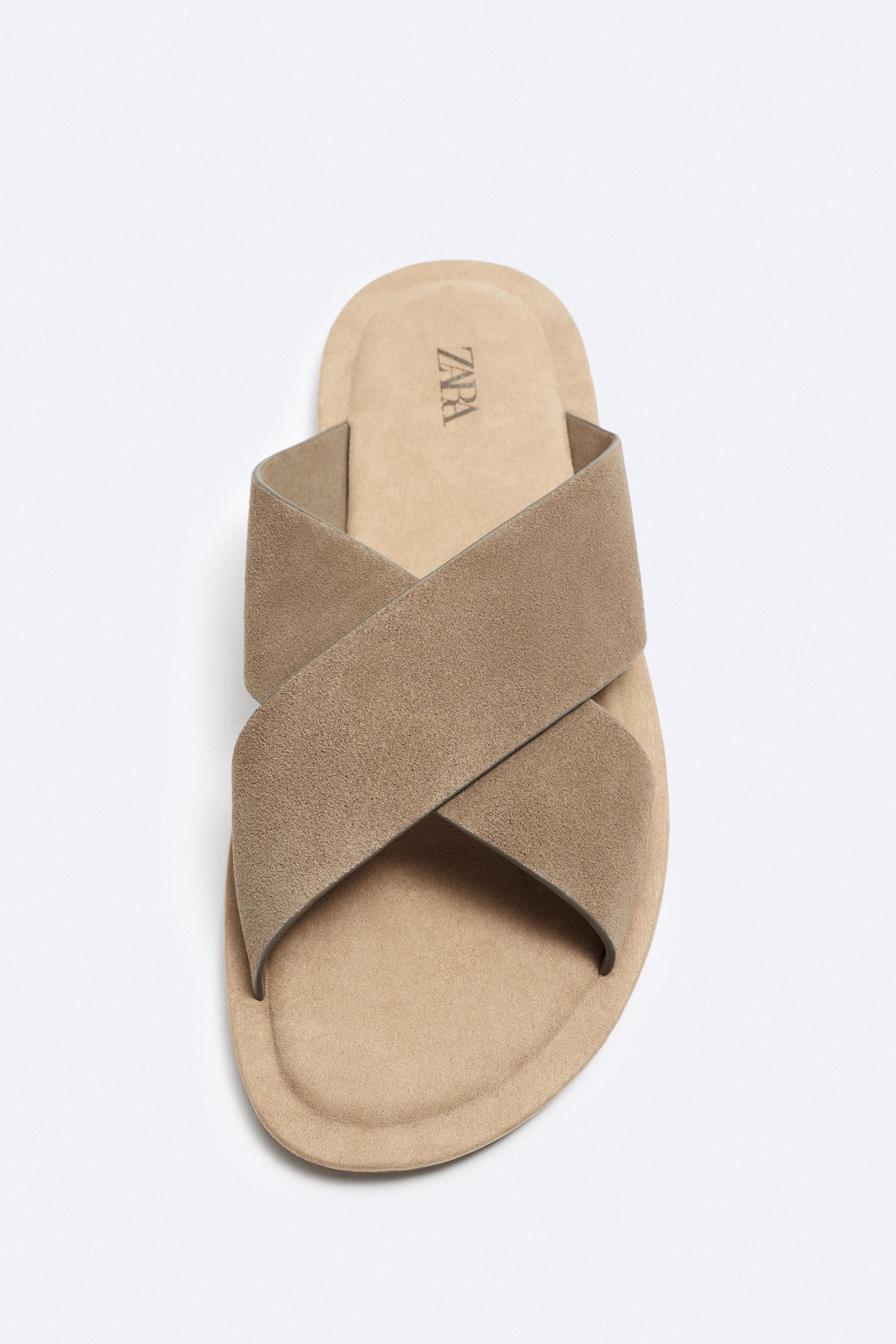 Zara mens sale sandals 217