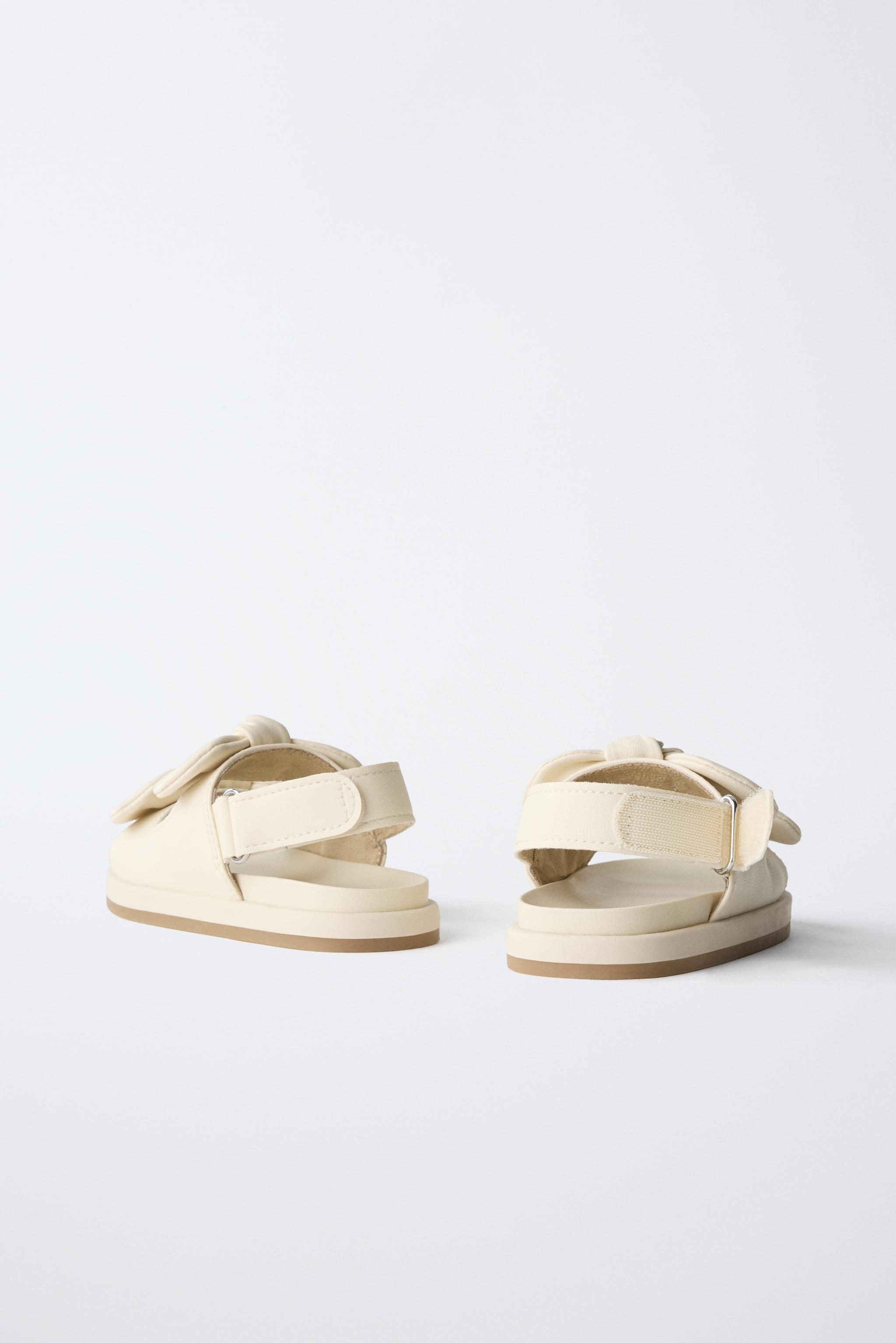 Детские сандалии Zara BOW SANDALS — фото 5