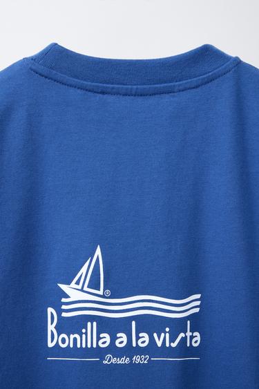 BONILLA A LA VISTA ® X ZARA PRINTED T-SHIRT - Blue by Zara - Image 3